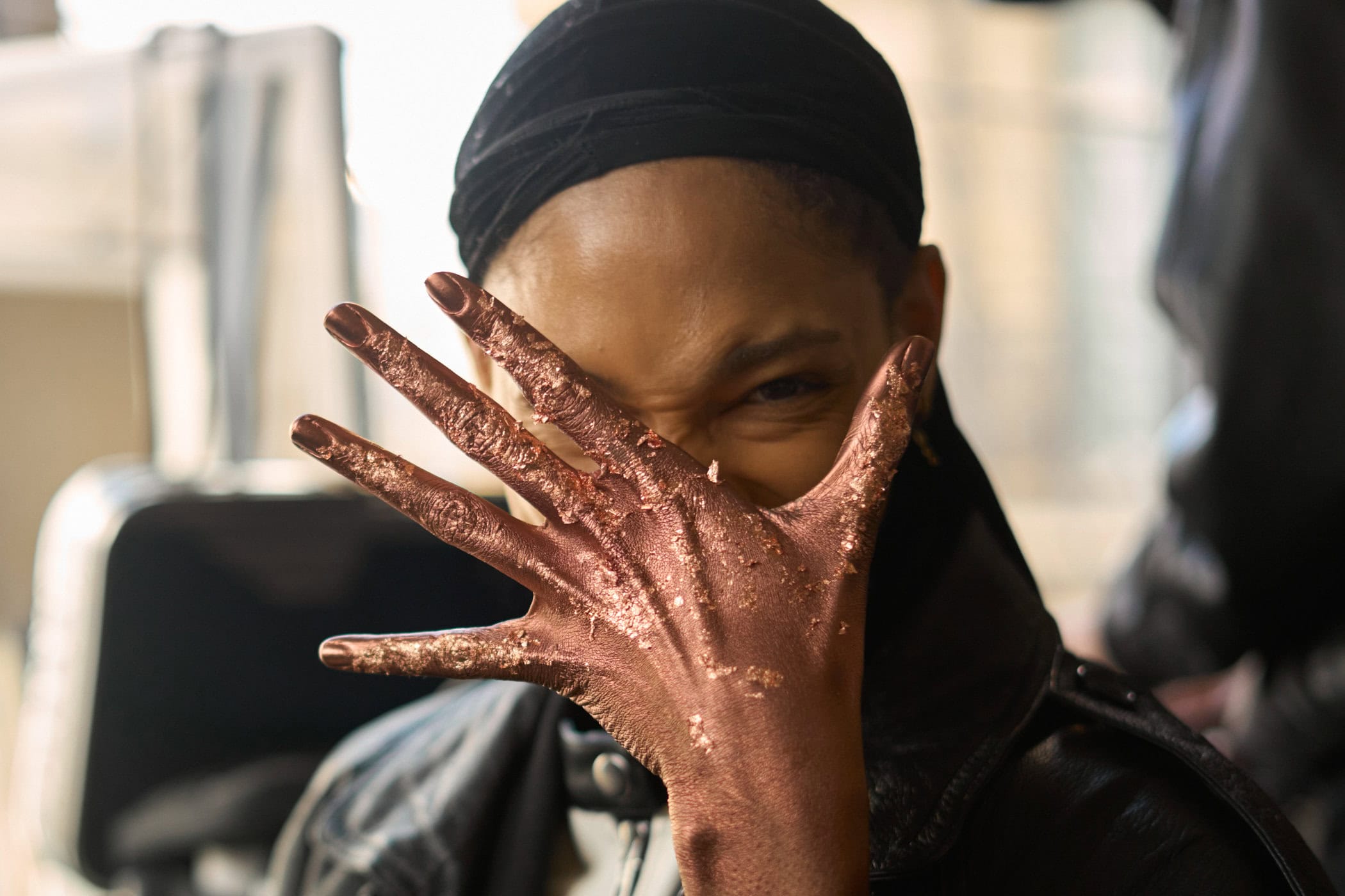 Feng Chen Wang Fall 2024 Men’s Fashion Show Backstage