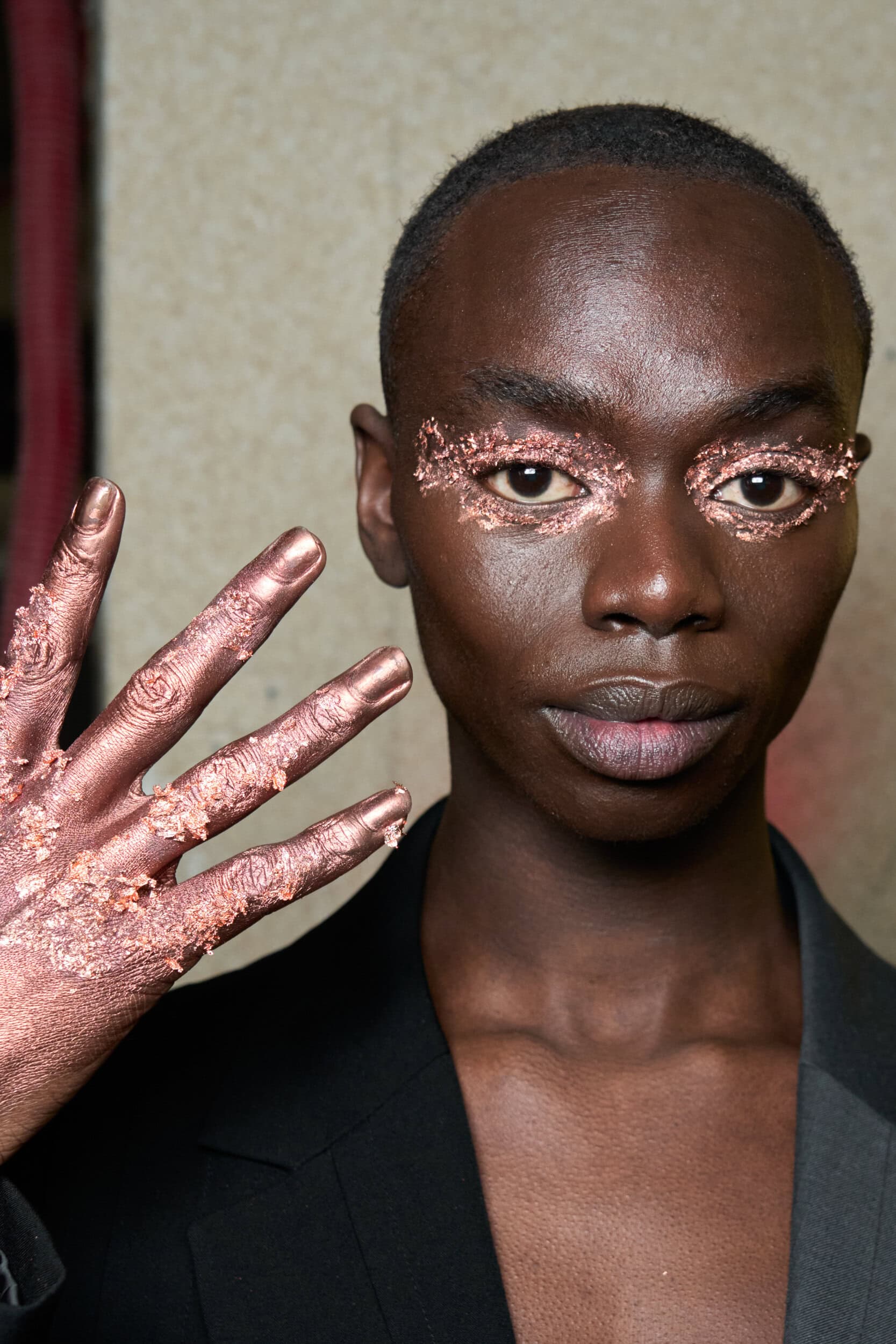 Feng Chen Wang Fall 2024 Men’s Fashion Show Backstage