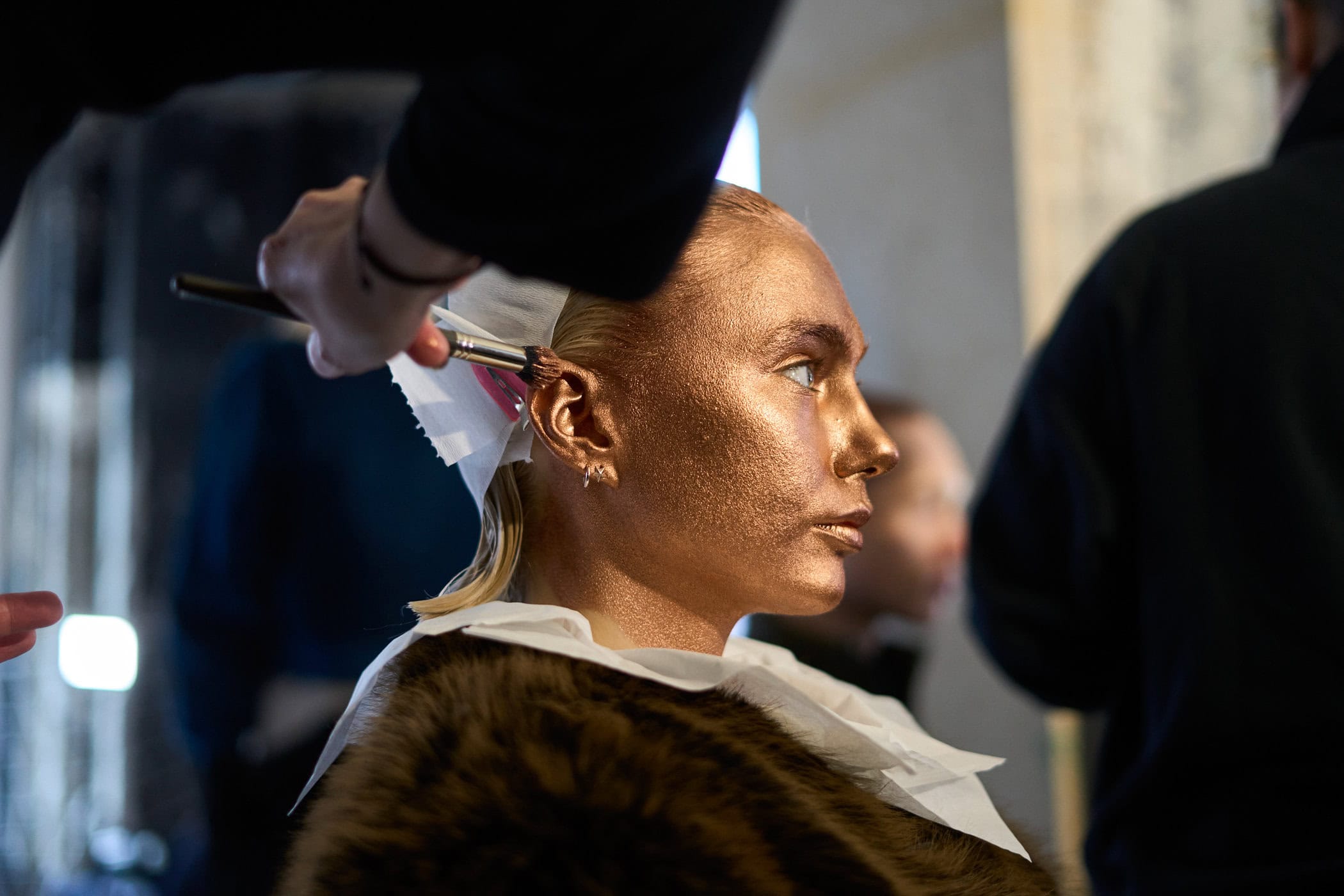 Feng Chen Wang Fall 2024 Men’s Fashion Show Backstage