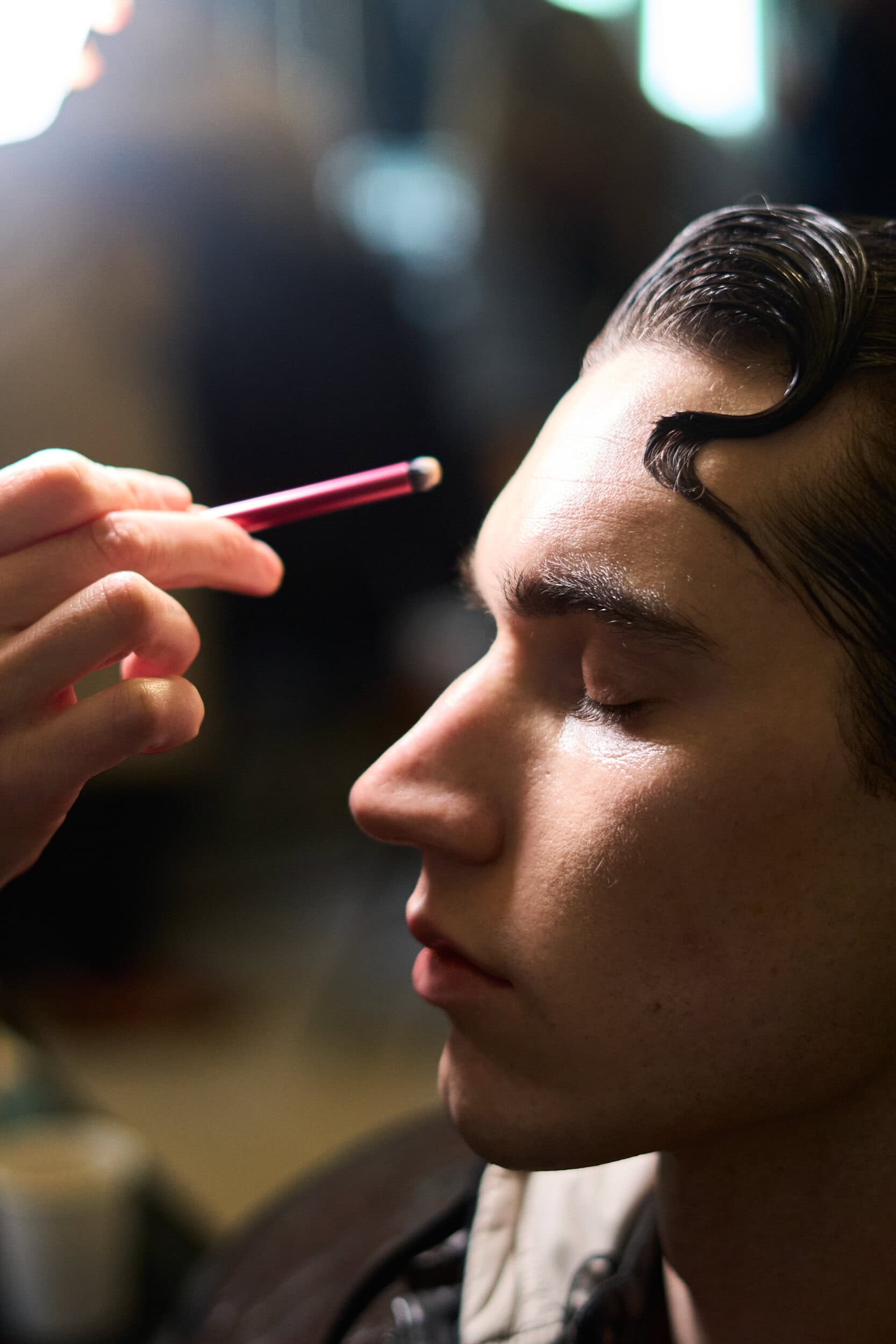 Feng Chen Wang Fall 2024 Men’s Fashion Show Backstage