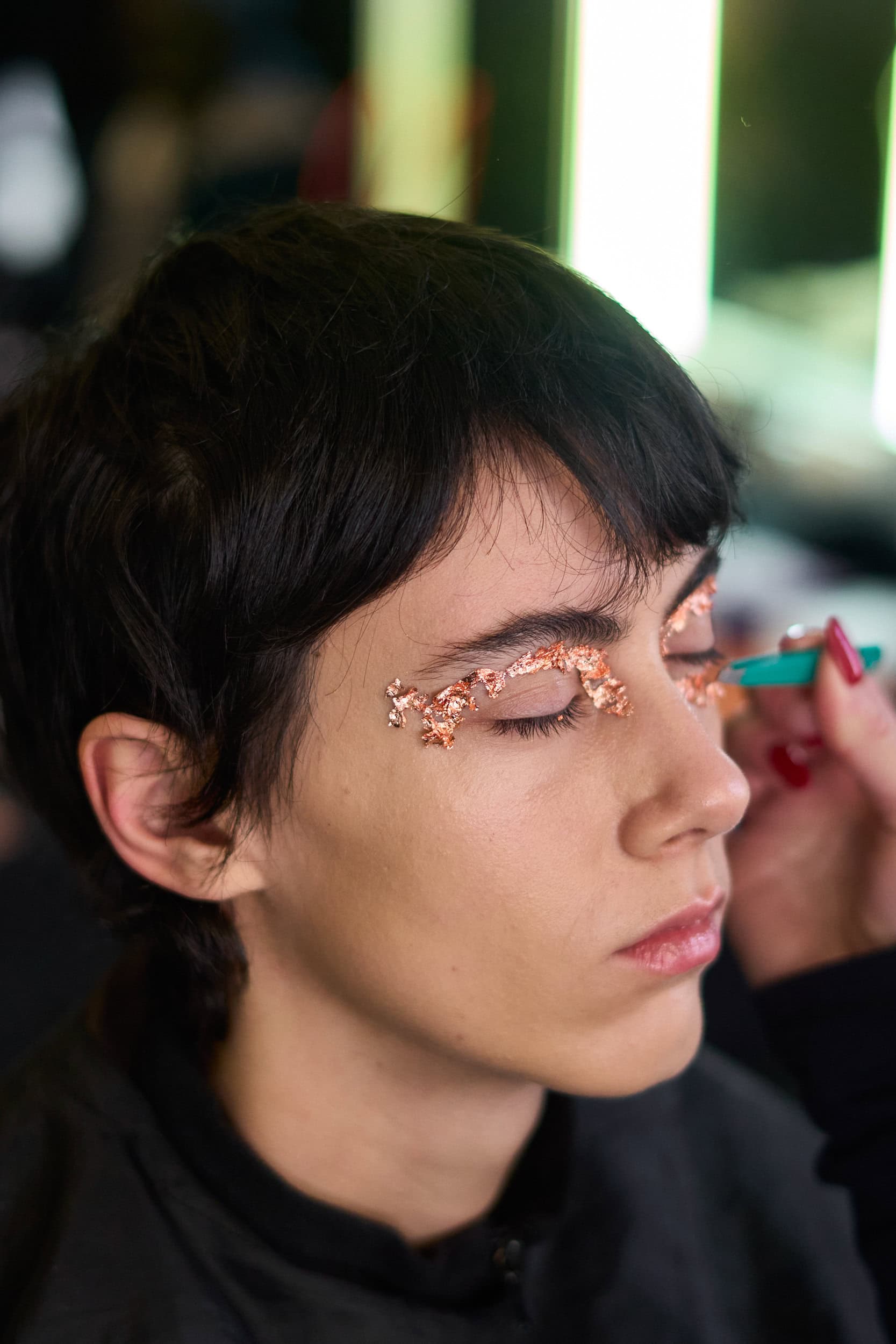 Feng Chen Wang Fall 2024 Men’s Fashion Show Backstage