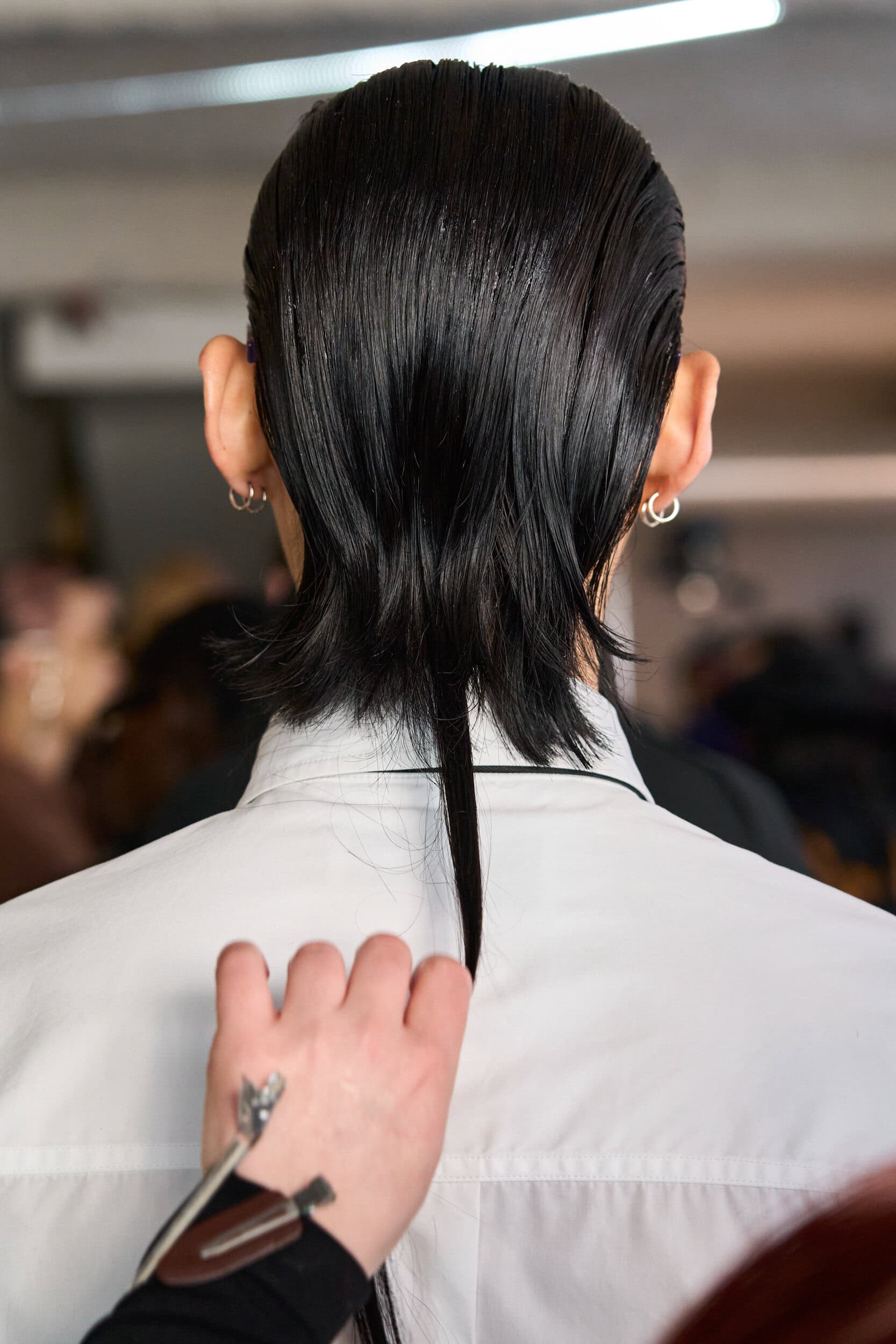 Feng Chen Wang Fall 2024 Men’s Fashion Show Backstage
