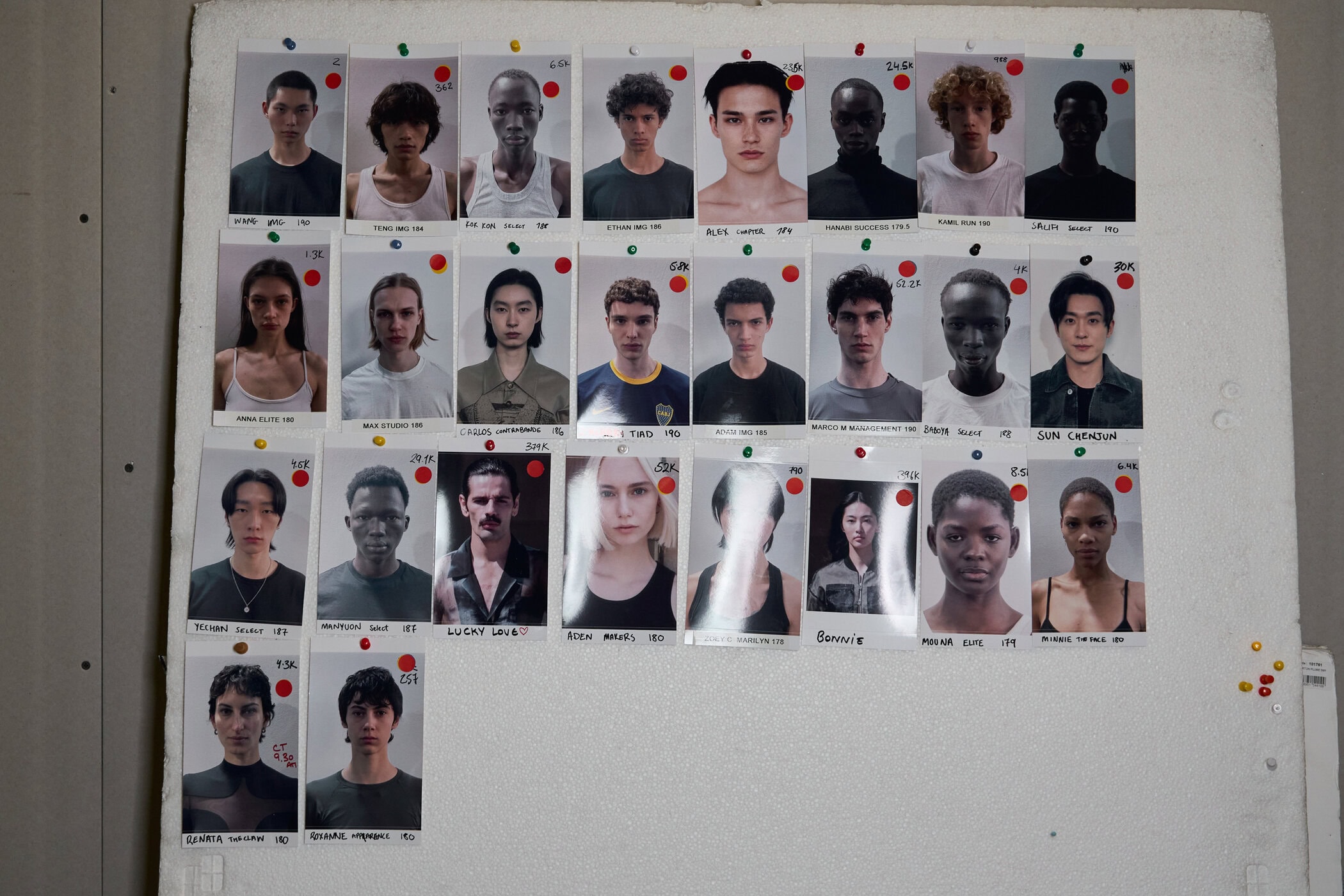 Feng Chen Wang Fall 2024 Men’s Fashion Show Backstage