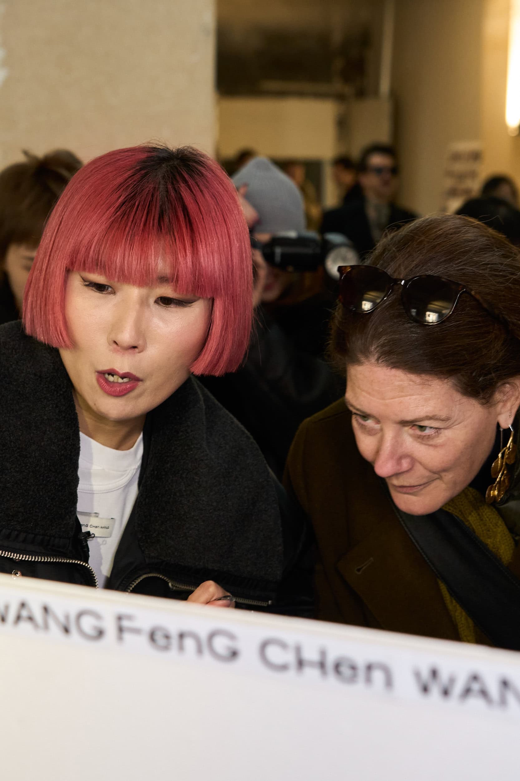 Feng Chen Wang Fall 2024 Men’s Fashion Show Backstage