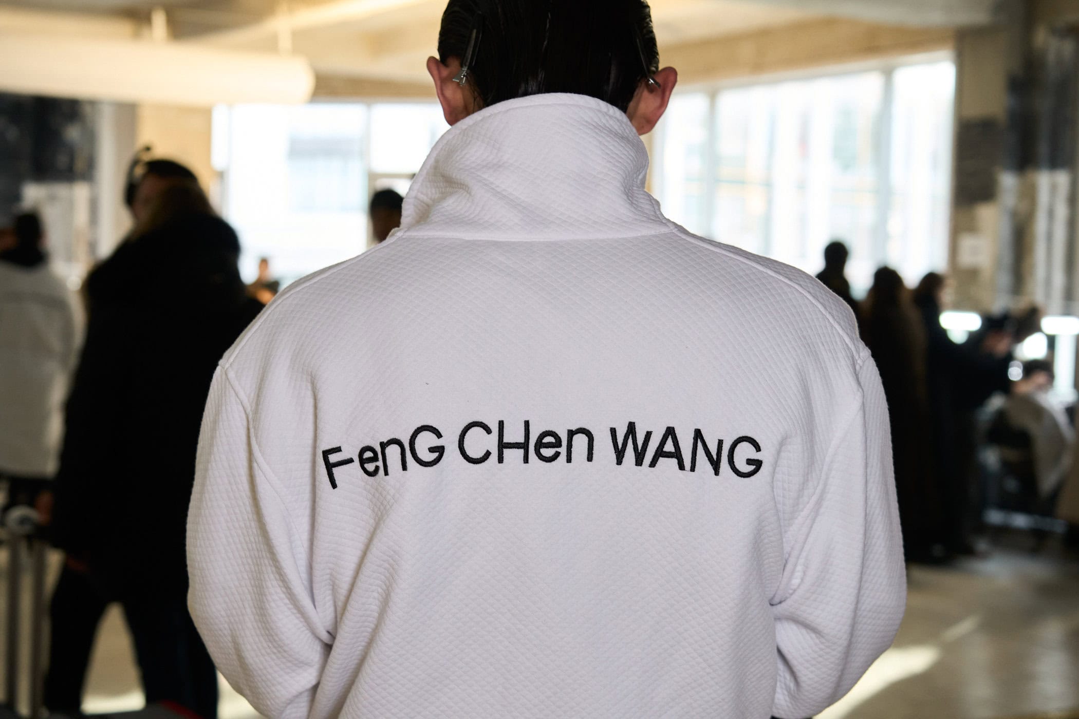 Feng Chen Wang Fall 2024 Men’s Fashion Show Backstage