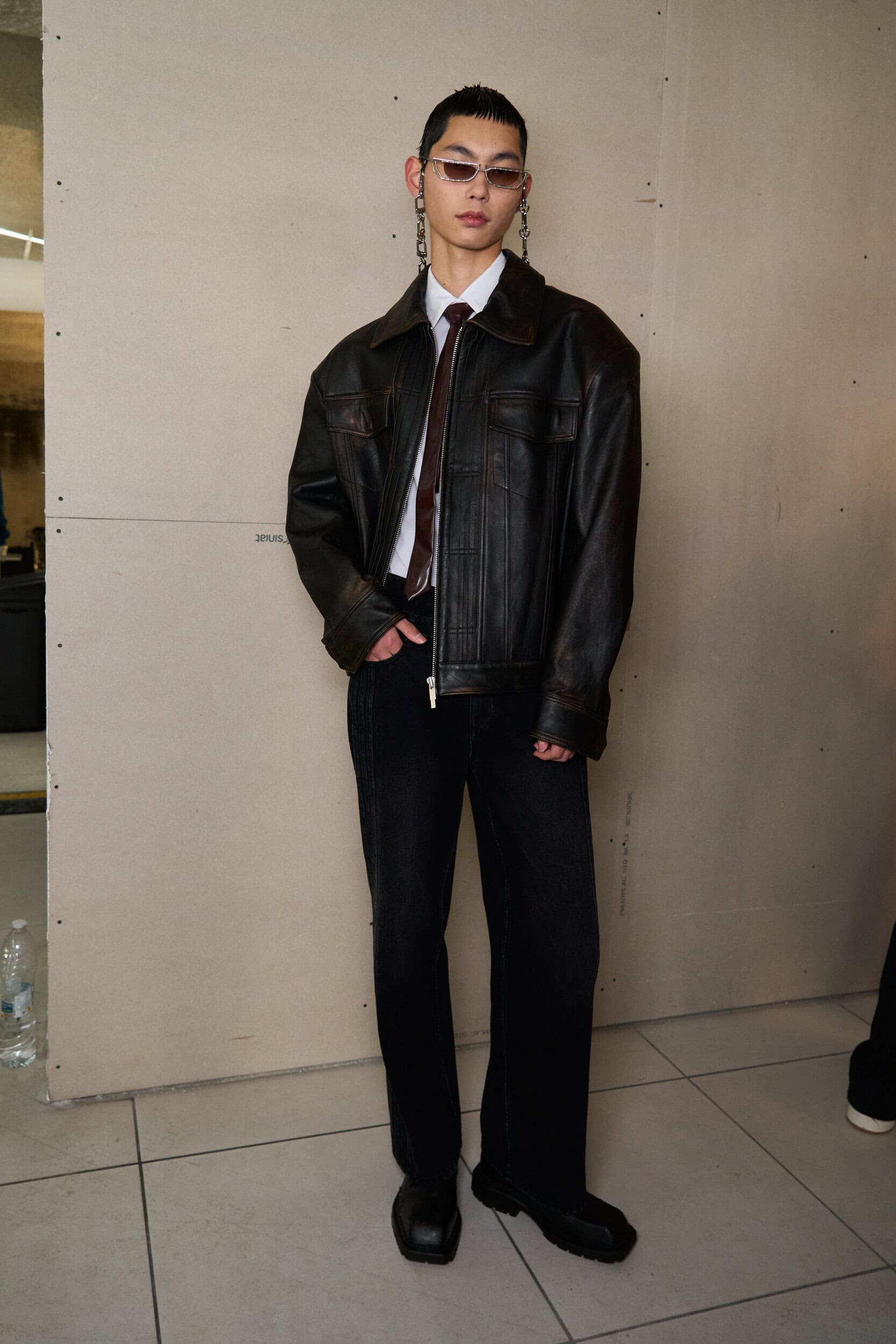 Feng Chen Wang Fall 2024 Men’s Fashion Show Backstage