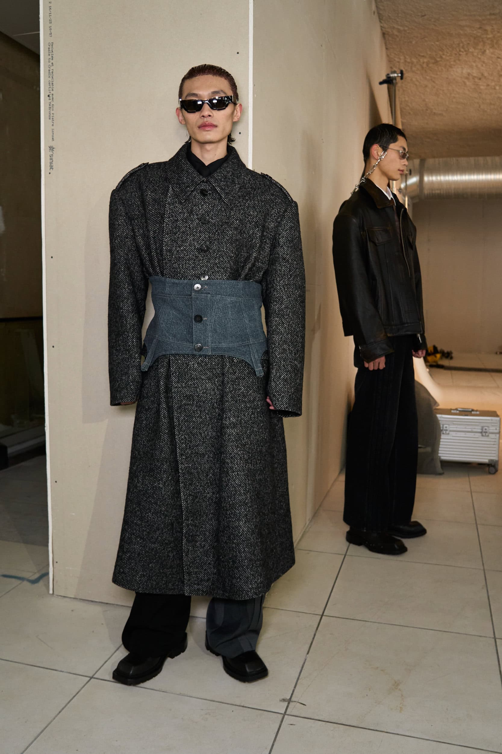 Feng Chen Wang Fall 2024 Men’s Fashion Show Backstage