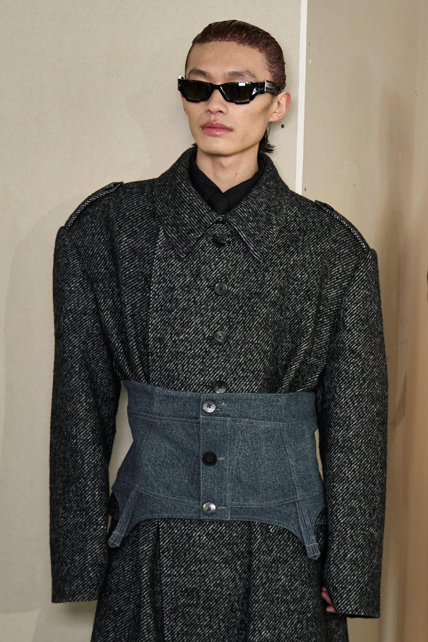 Feng Chen Wang Fall 2024 Men’s Fashion Show Backstage