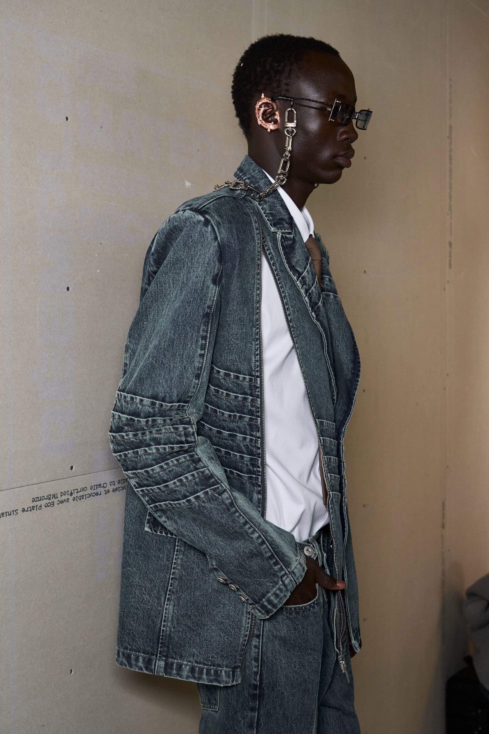 Feng Chen Wang Fall 2024 Men’s Fashion Show Backstage