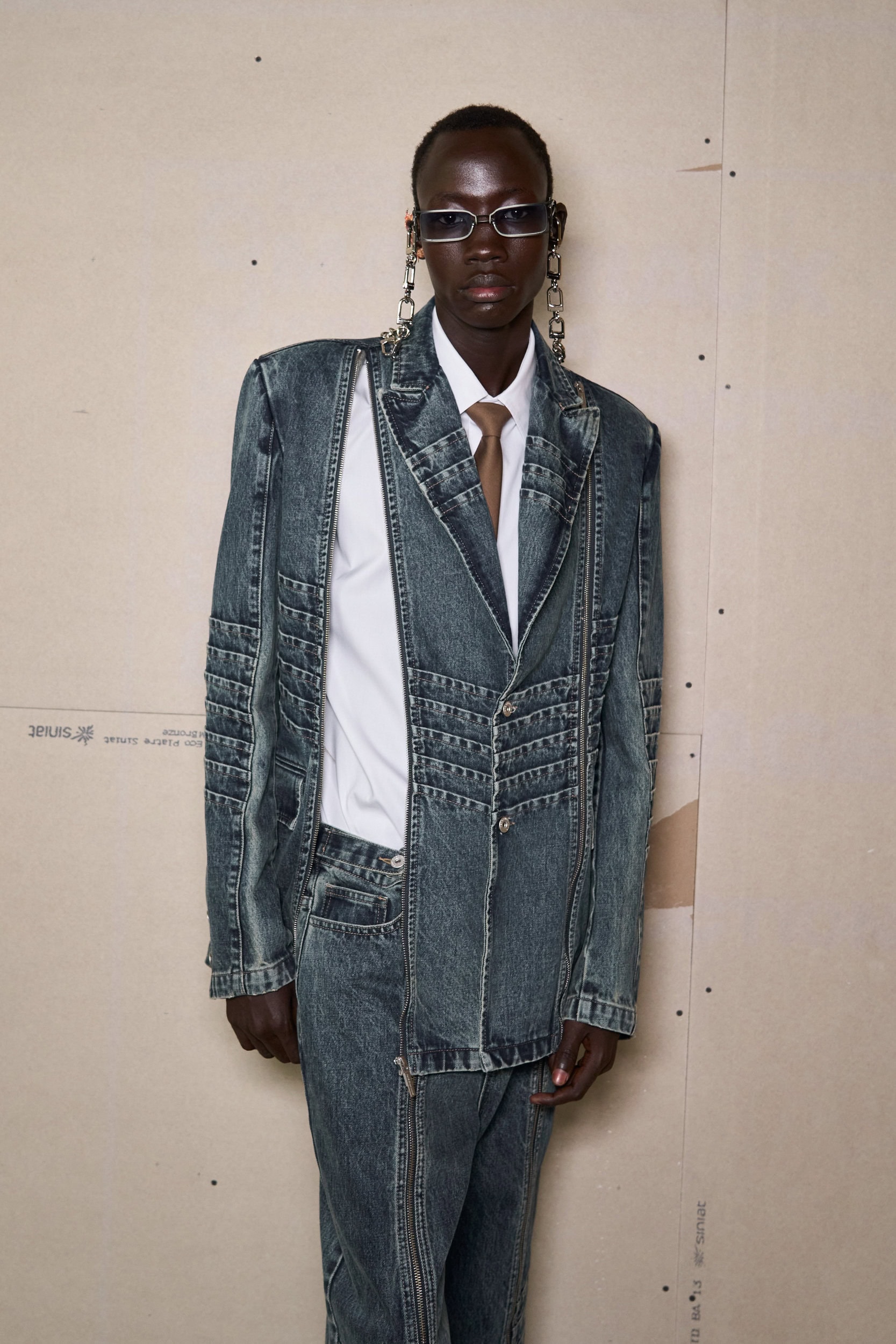 Feng Chen Wang Fall 2024 Men’s Fashion Show Backstage