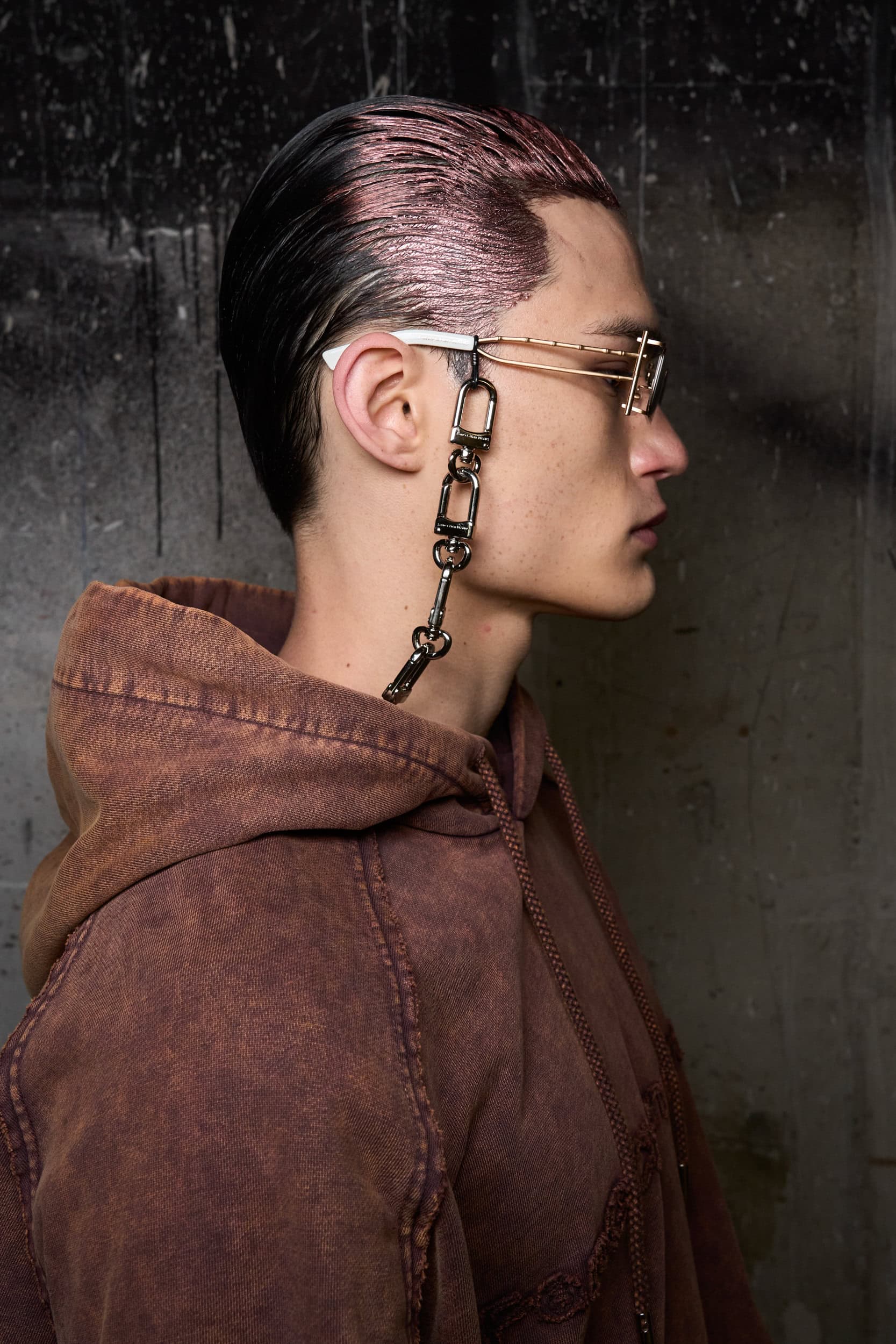 Feng Chen Wang Fall 2024 Men’s Fashion Show Backstage