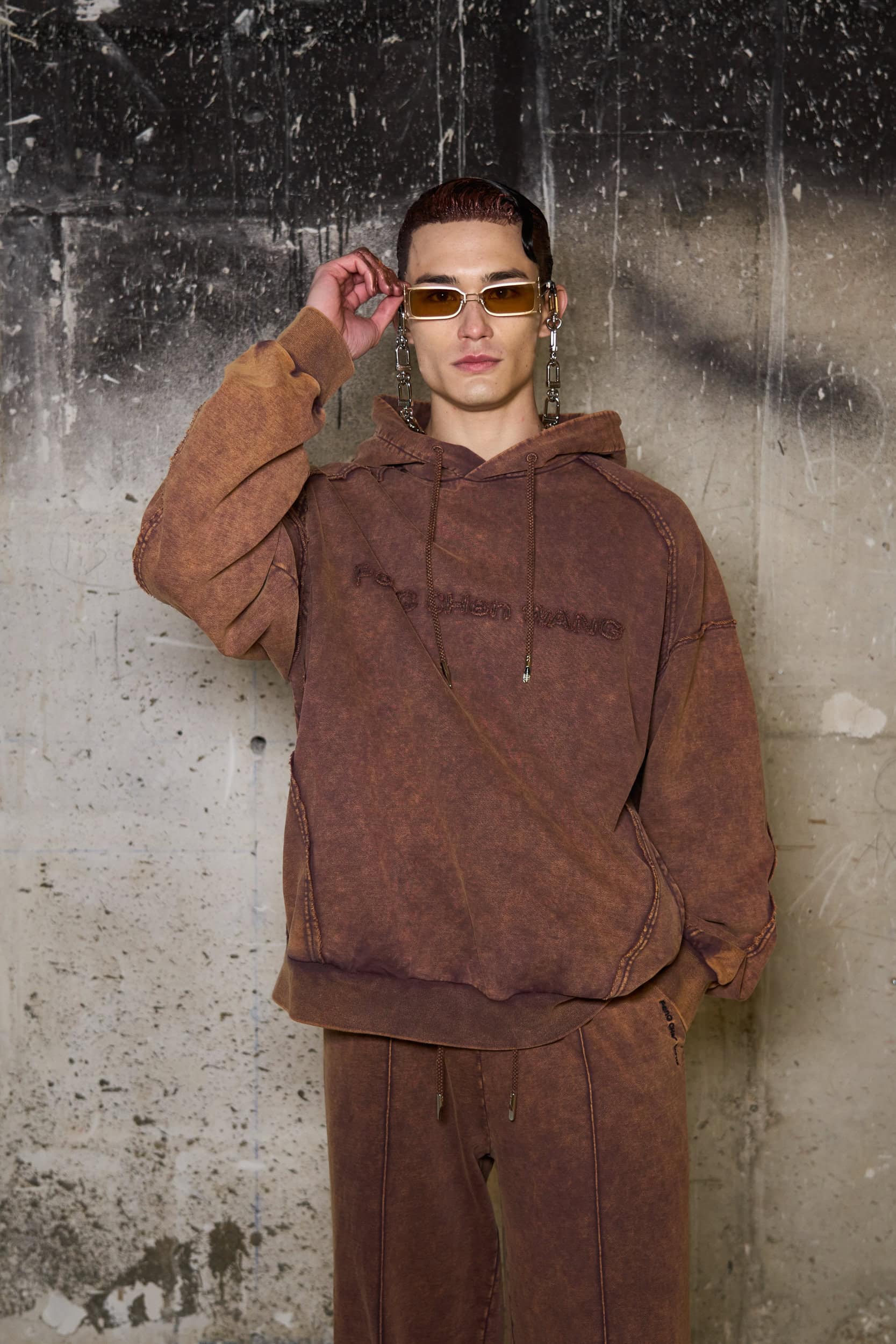 Feng Chen Wang Fall 2024 Men’s Fashion Show Backstage