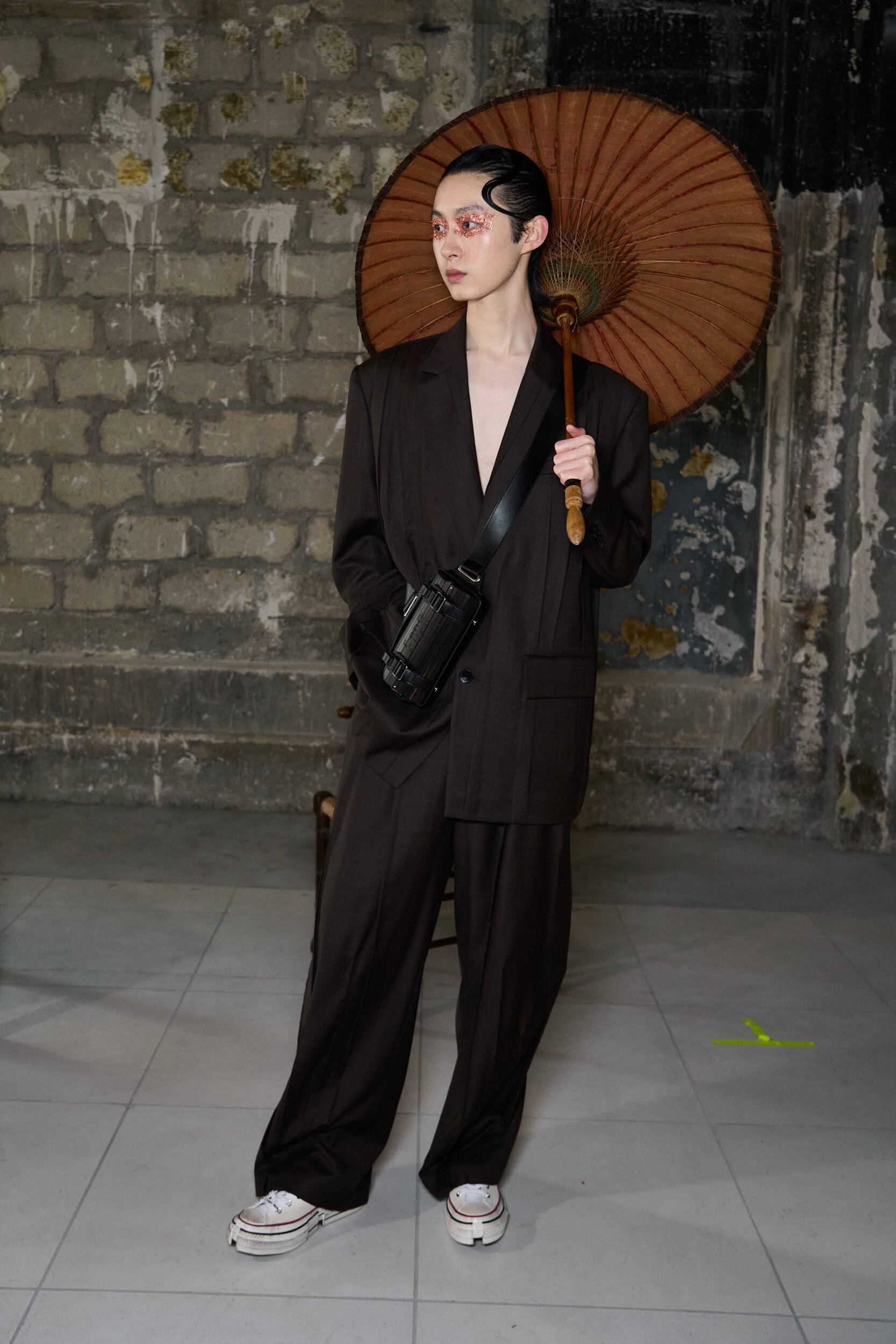 Feng Chen Wang Fall 2024 Men’s Fashion Show Backstage