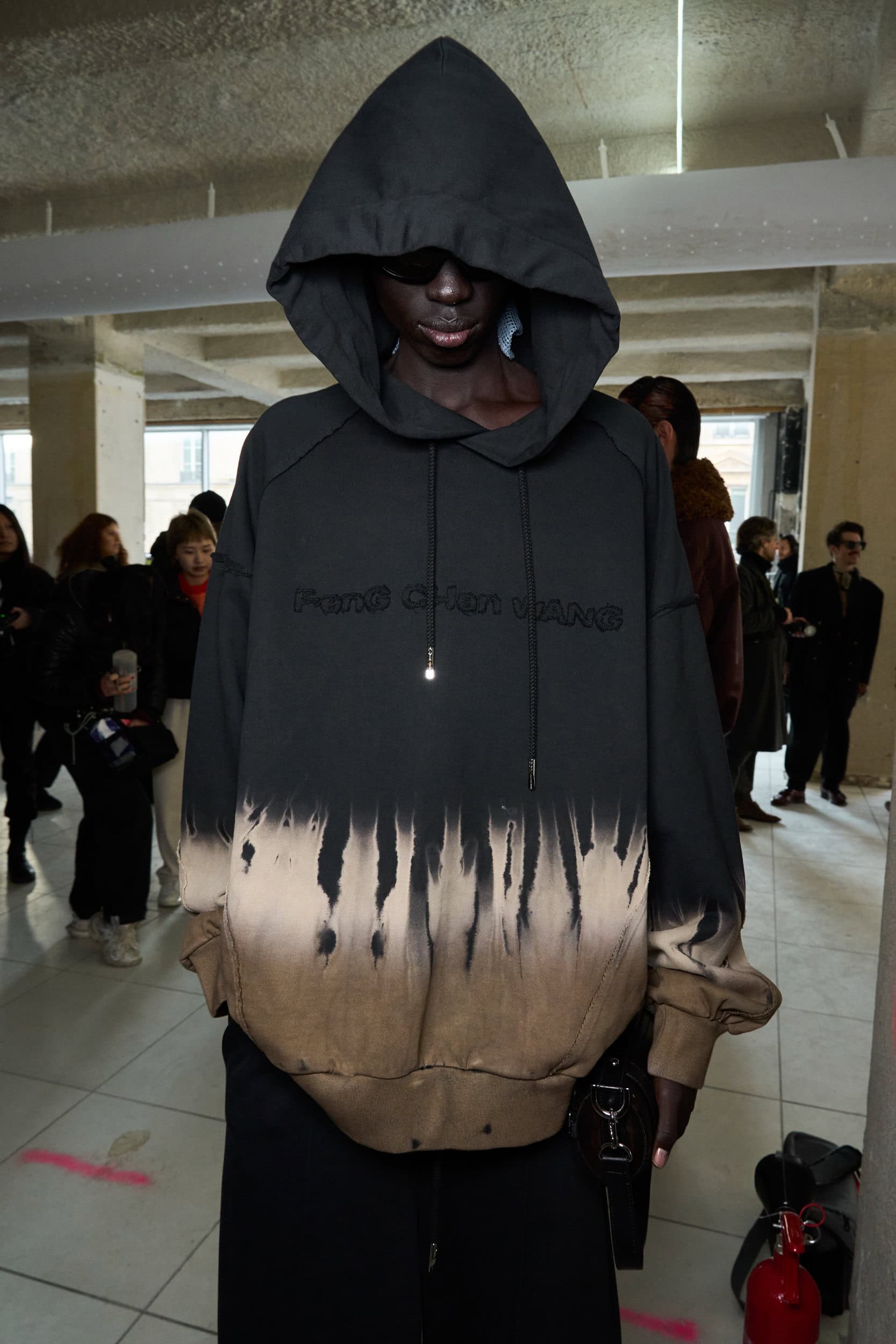 Feng Chen Wang Fall 2024 Men’s Fashion Show Backstage