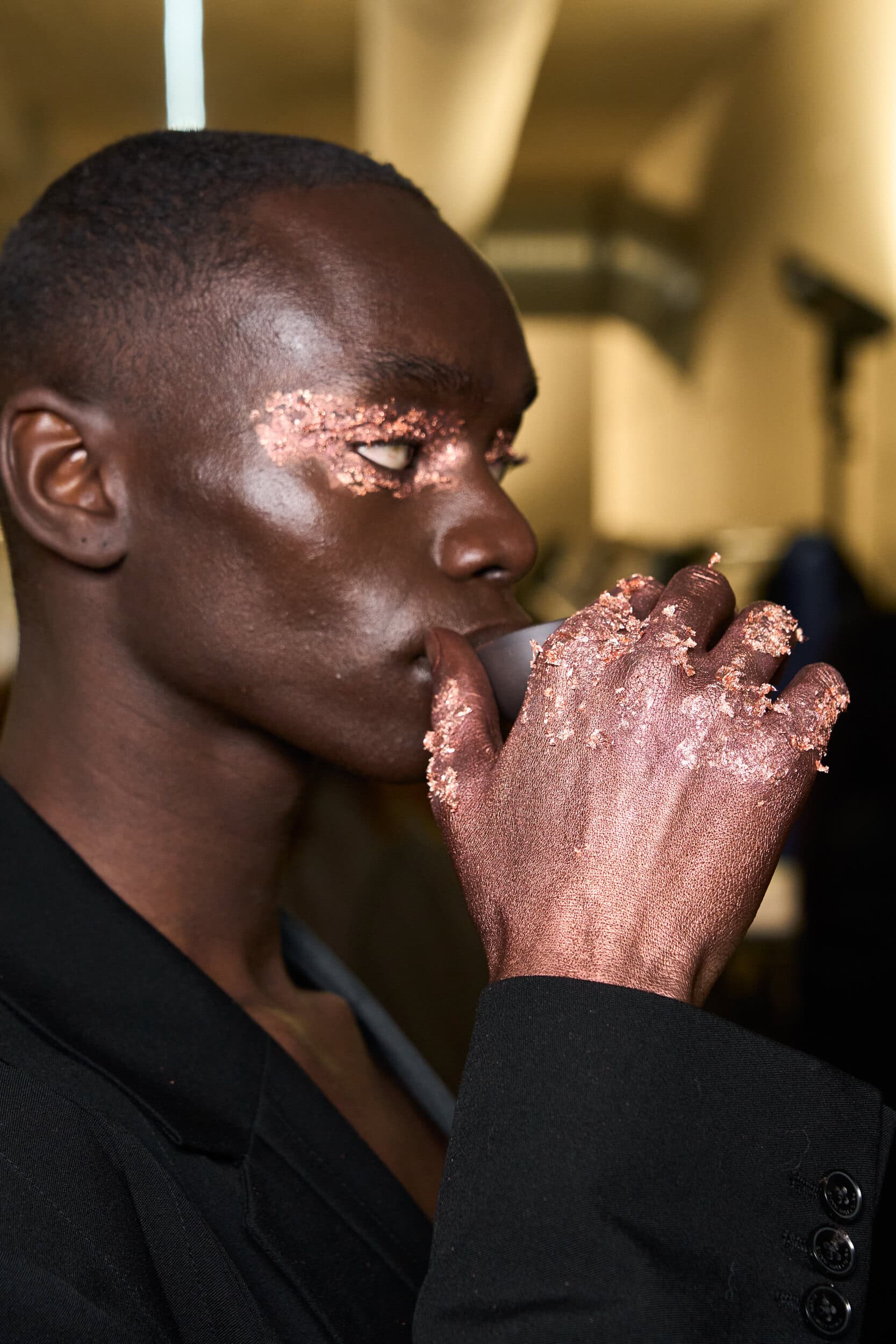 Feng Chen Wang Fall 2024 Men’s Fashion Show Backstage