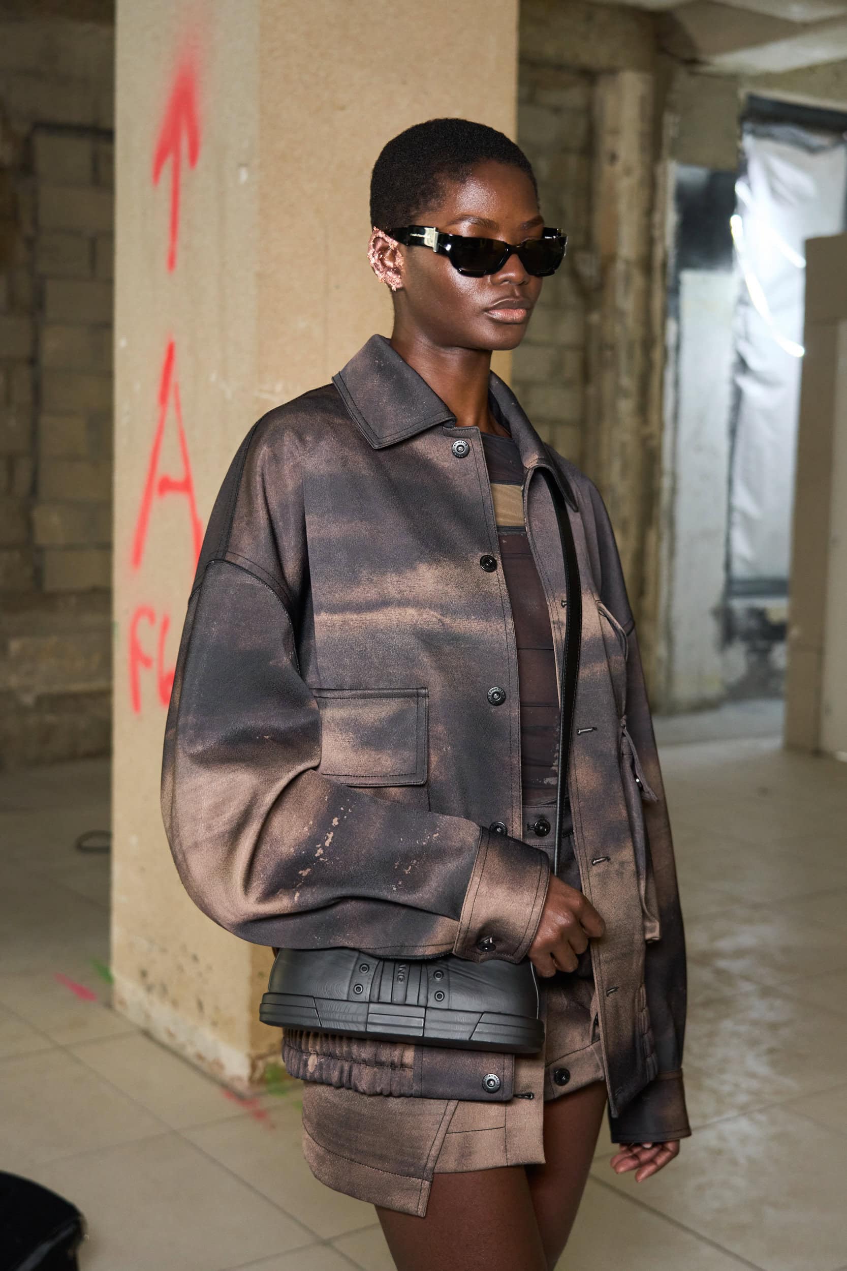 Feng Chen Wang Fall 2024 Men’s Fashion Show Backstage