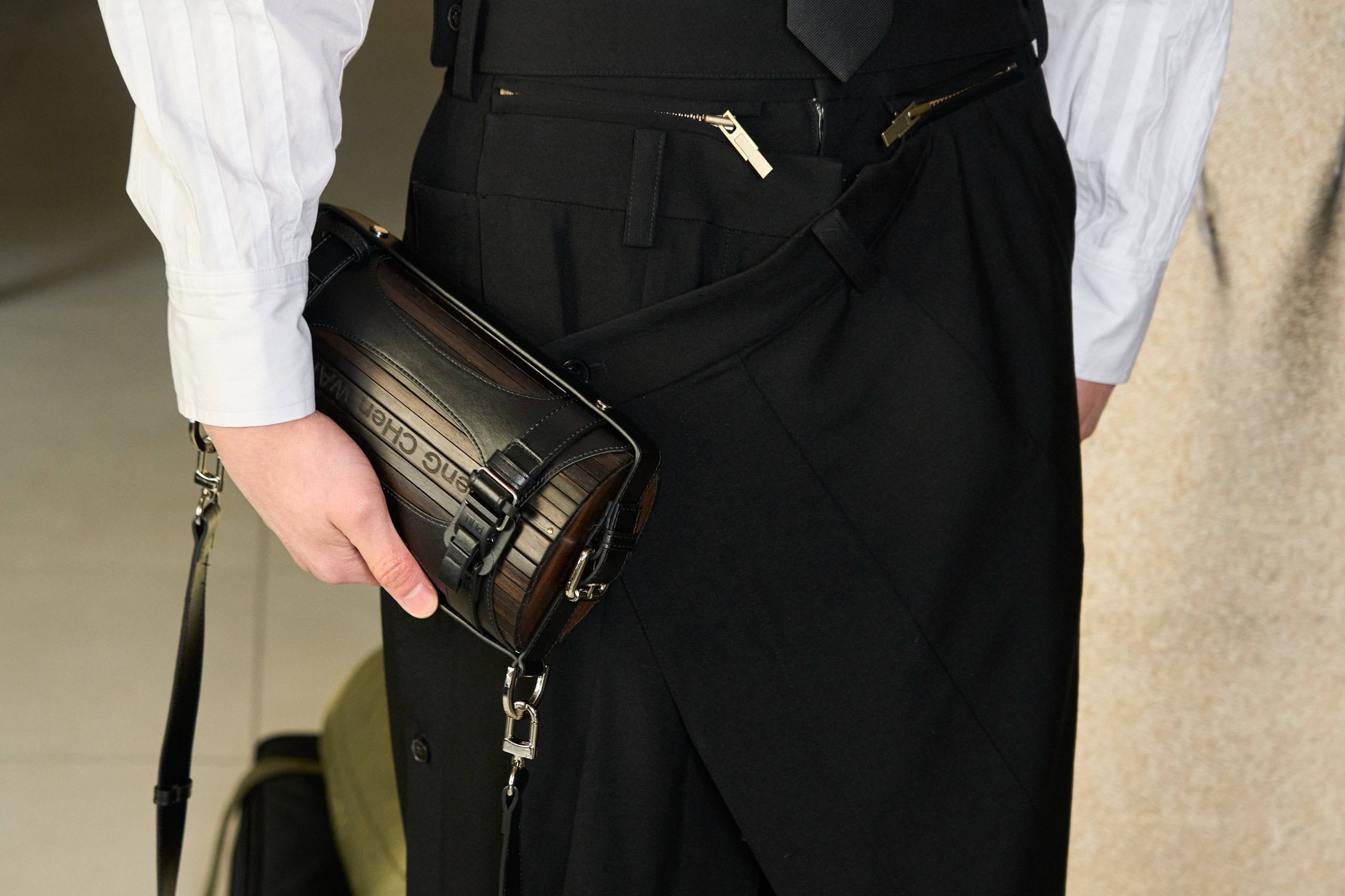 Feng Chen Wang Fall 2024 Men’s Fashion Show Backstage