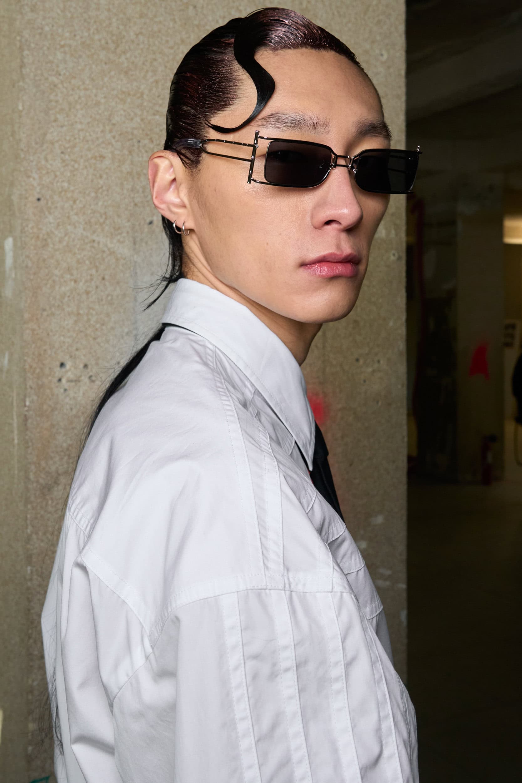 Feng Chen Wang Fall 2024 Men’s Fashion Show Backstage