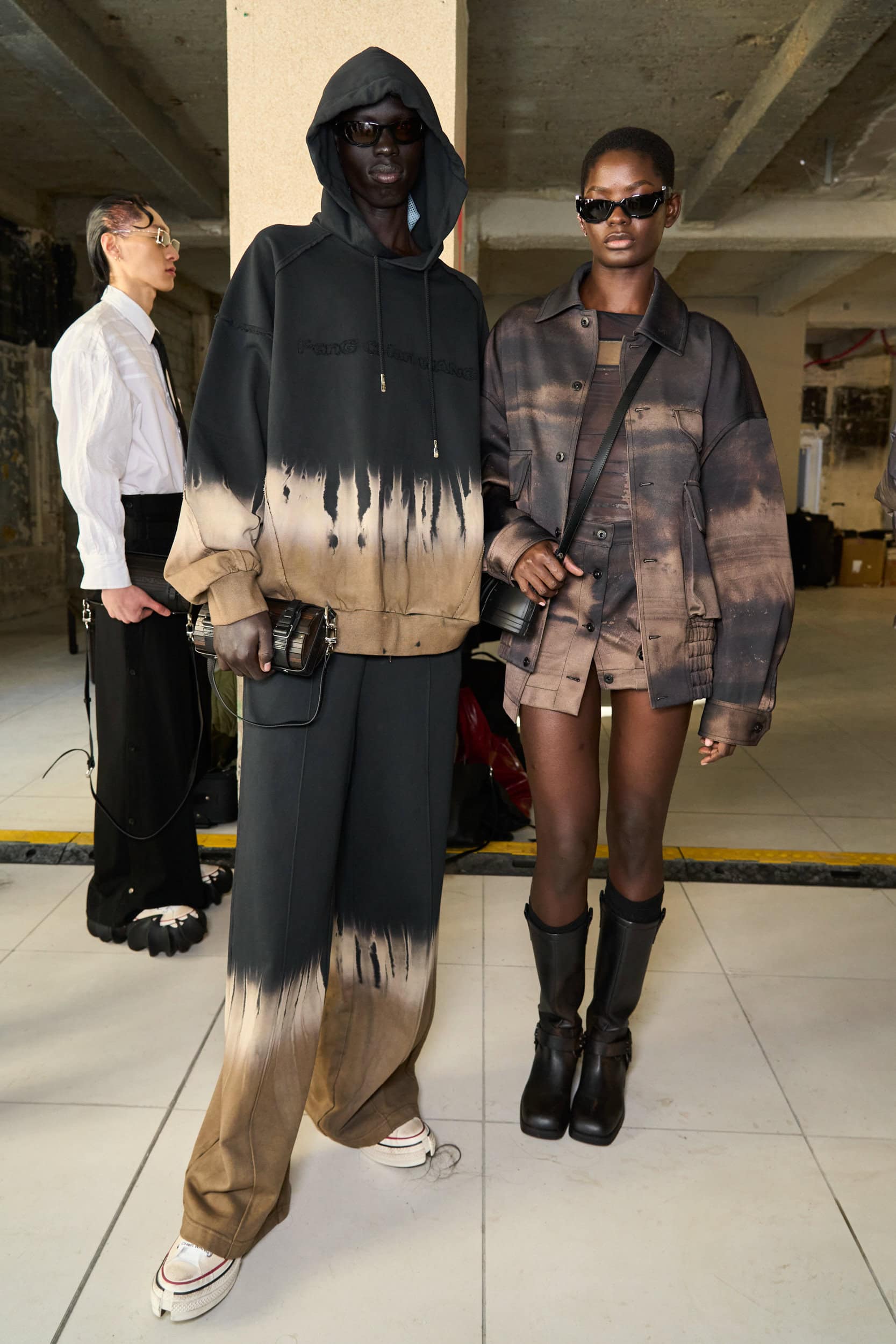 Feng Chen Wang Fall 2024 Men’s Fashion Show Backstage
