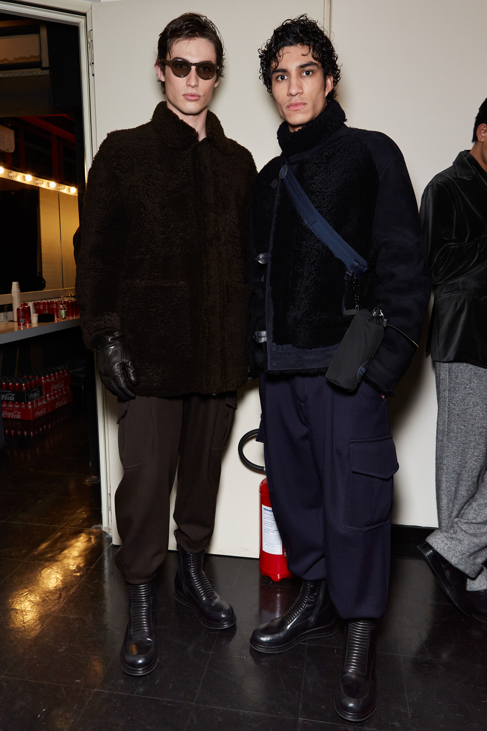 Giorgio Armani Fall 2024 Men’s Fashion Show Backstage