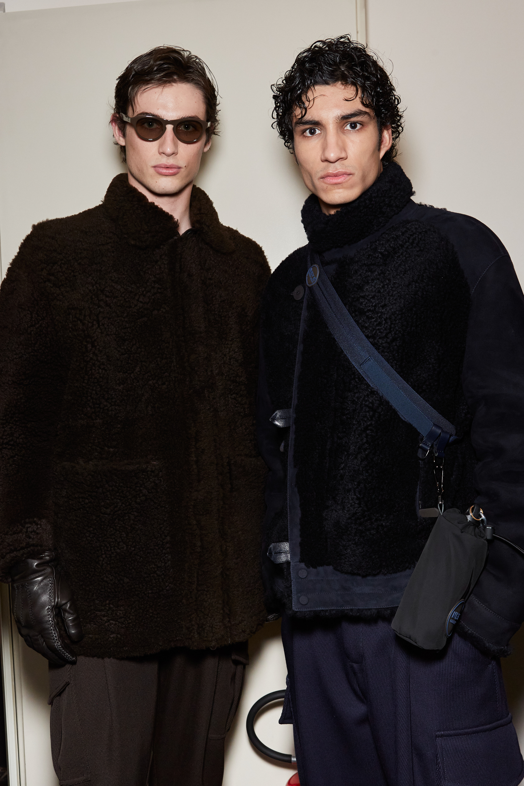 Giorgio Armani Fall 2024 Men’s Fashion Show Backstage