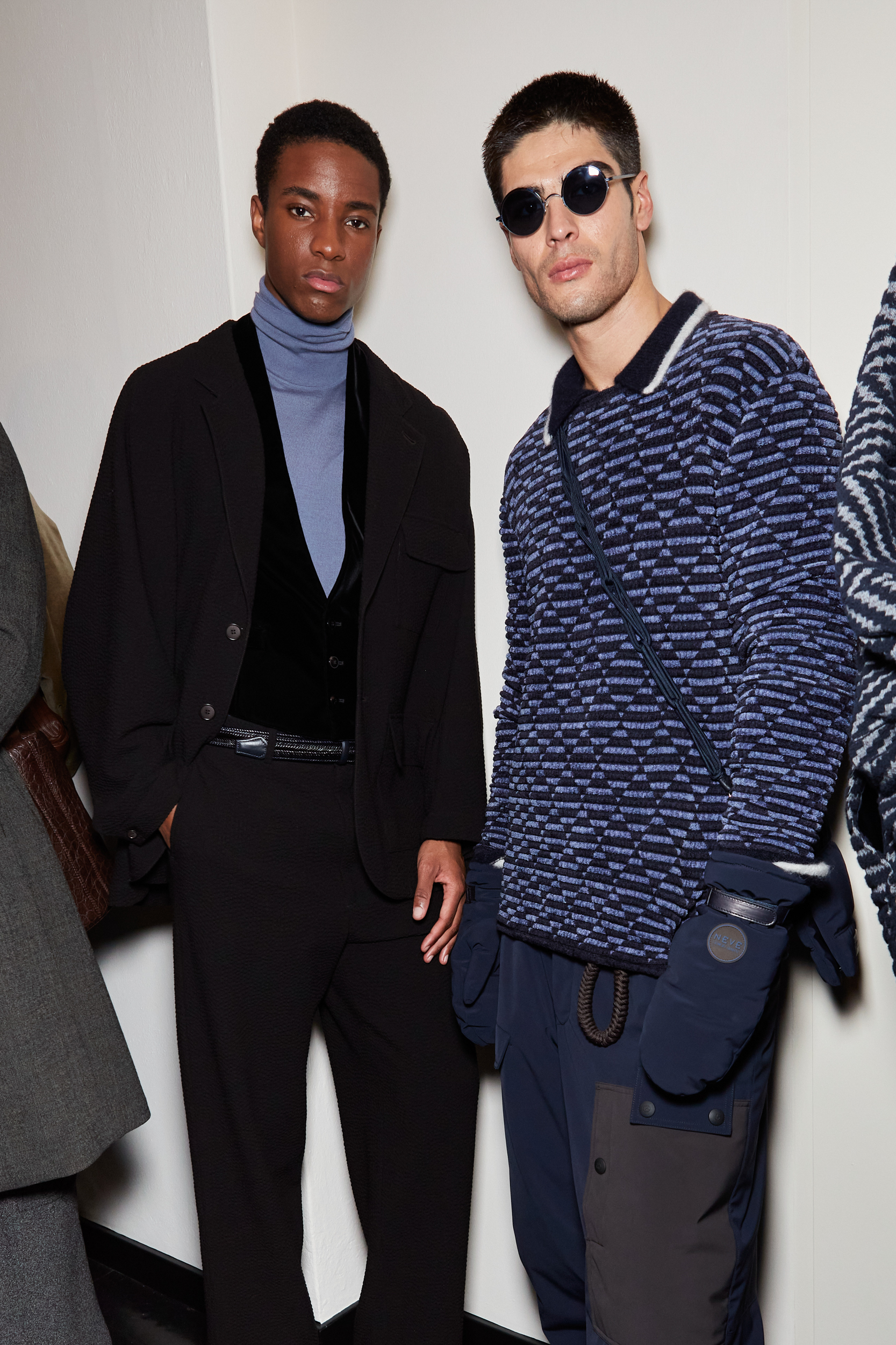 Giorgio Armani Fall 2024 Men’s Fashion Show Backstage