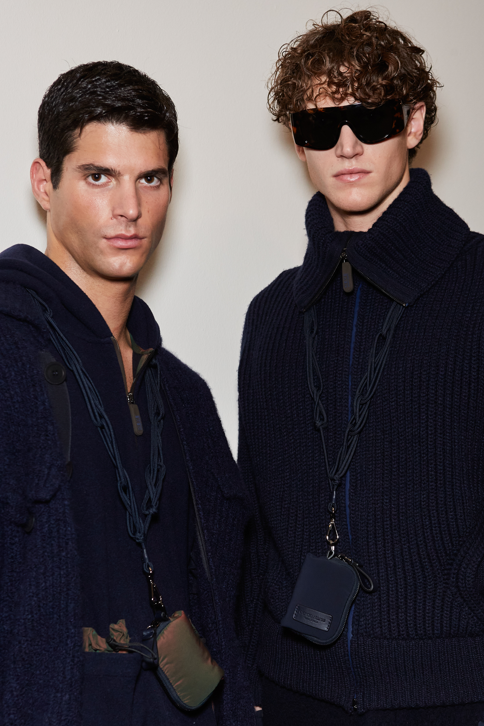 Giorgio Armani Fall 2024 Men’s Fashion Show Backstage