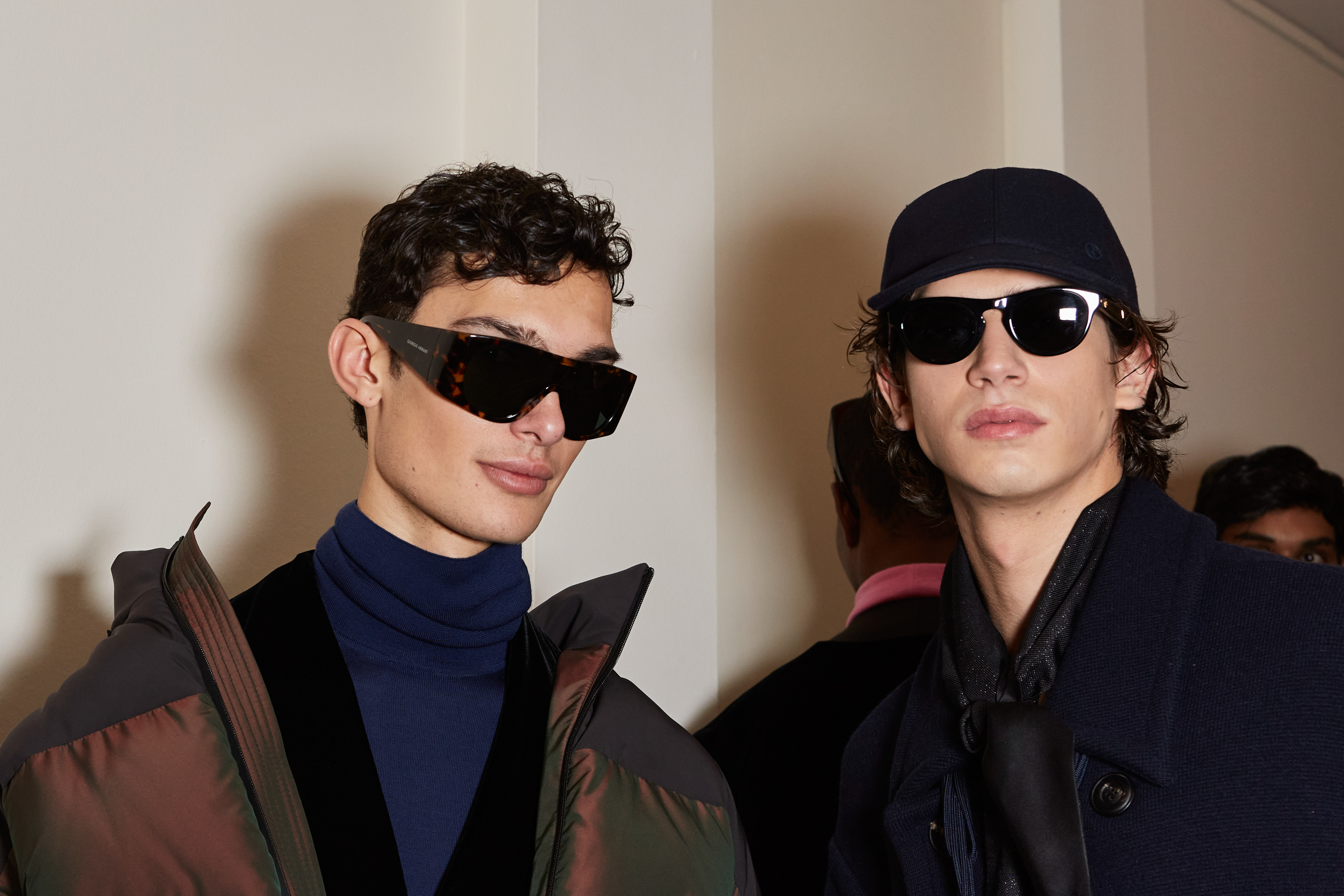 Giorgio Armani Fall 2024 Men’s Fashion Show Backstage