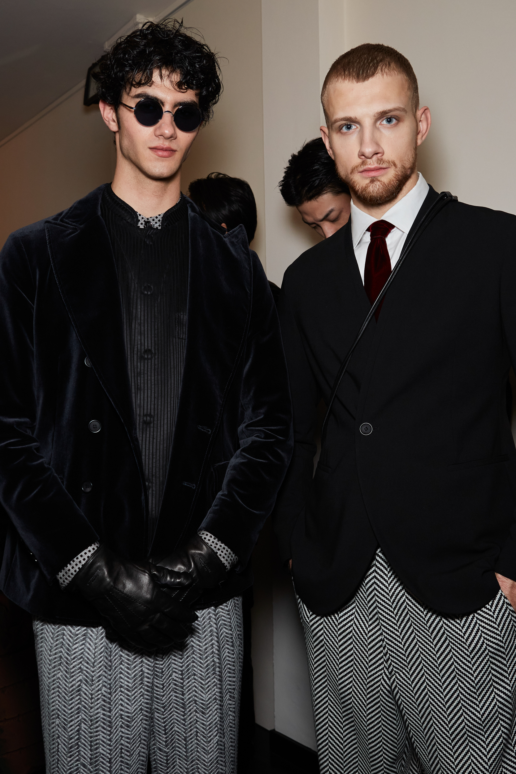 Giorgio Armani Fall 2024 Men’s Fashion Show Backstage