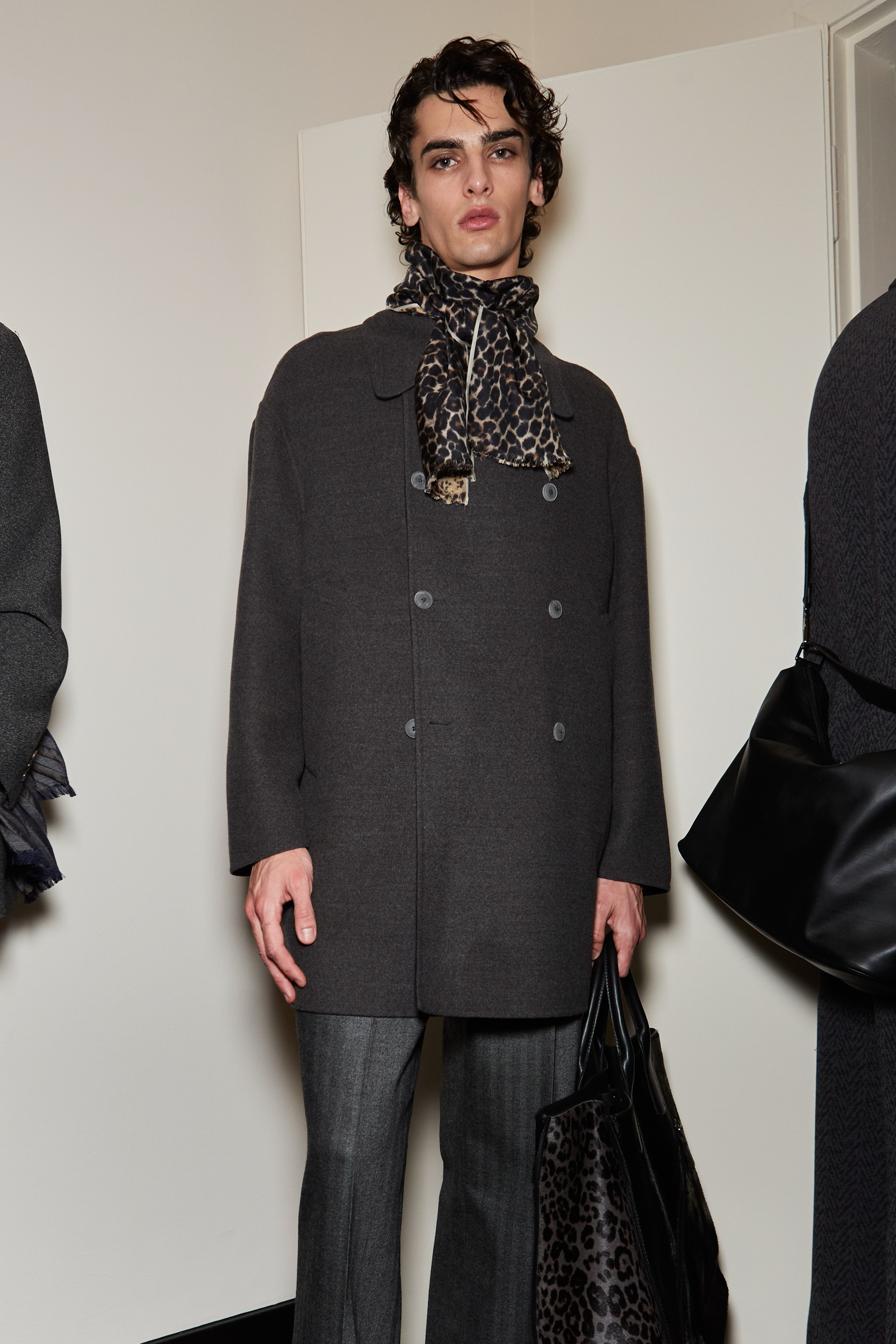 Giorgio Armani Fall 2024 Men’s Fashion Show Backstage