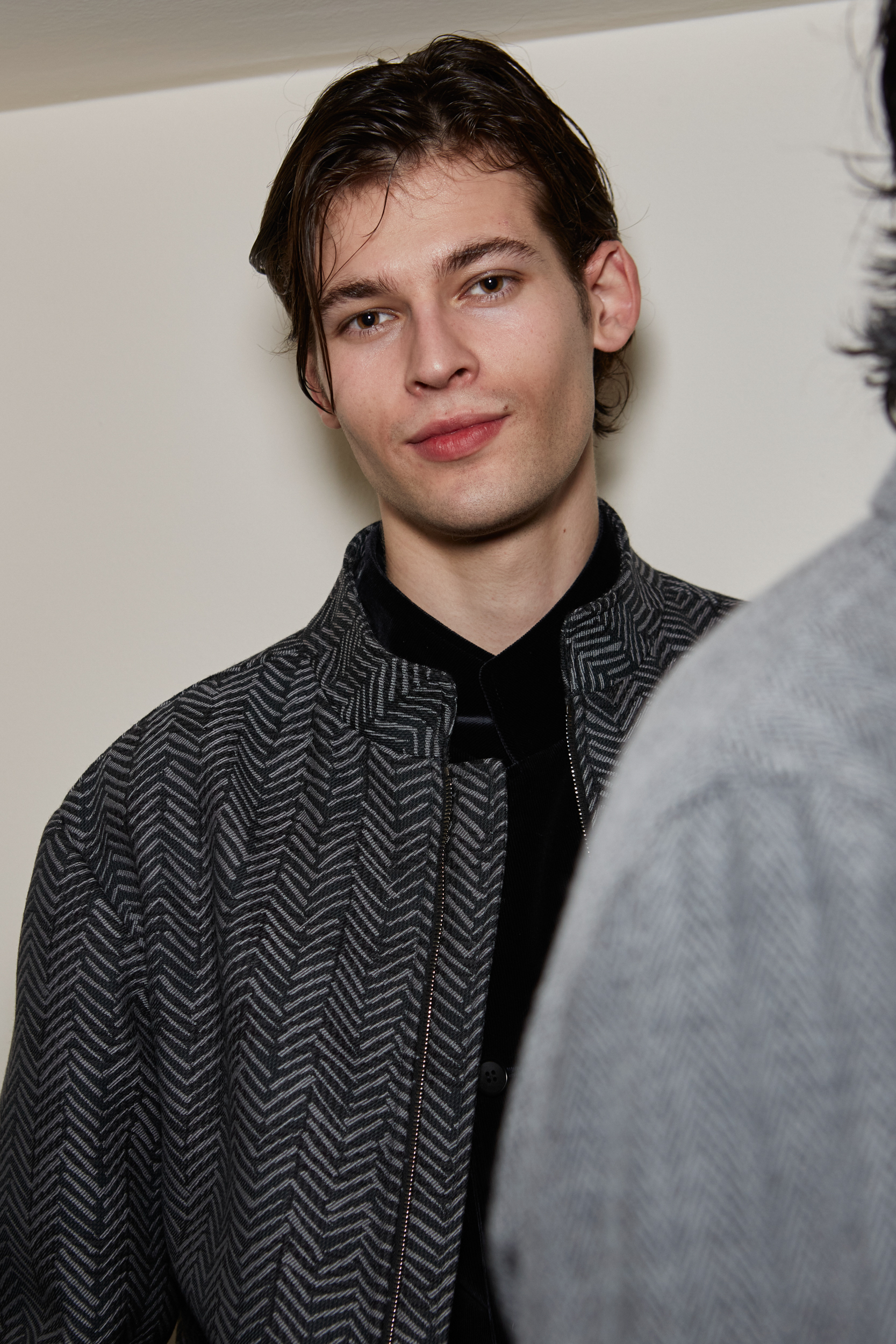 Giorgio Armani Fall 2024 Men’s Fashion Show Backstage