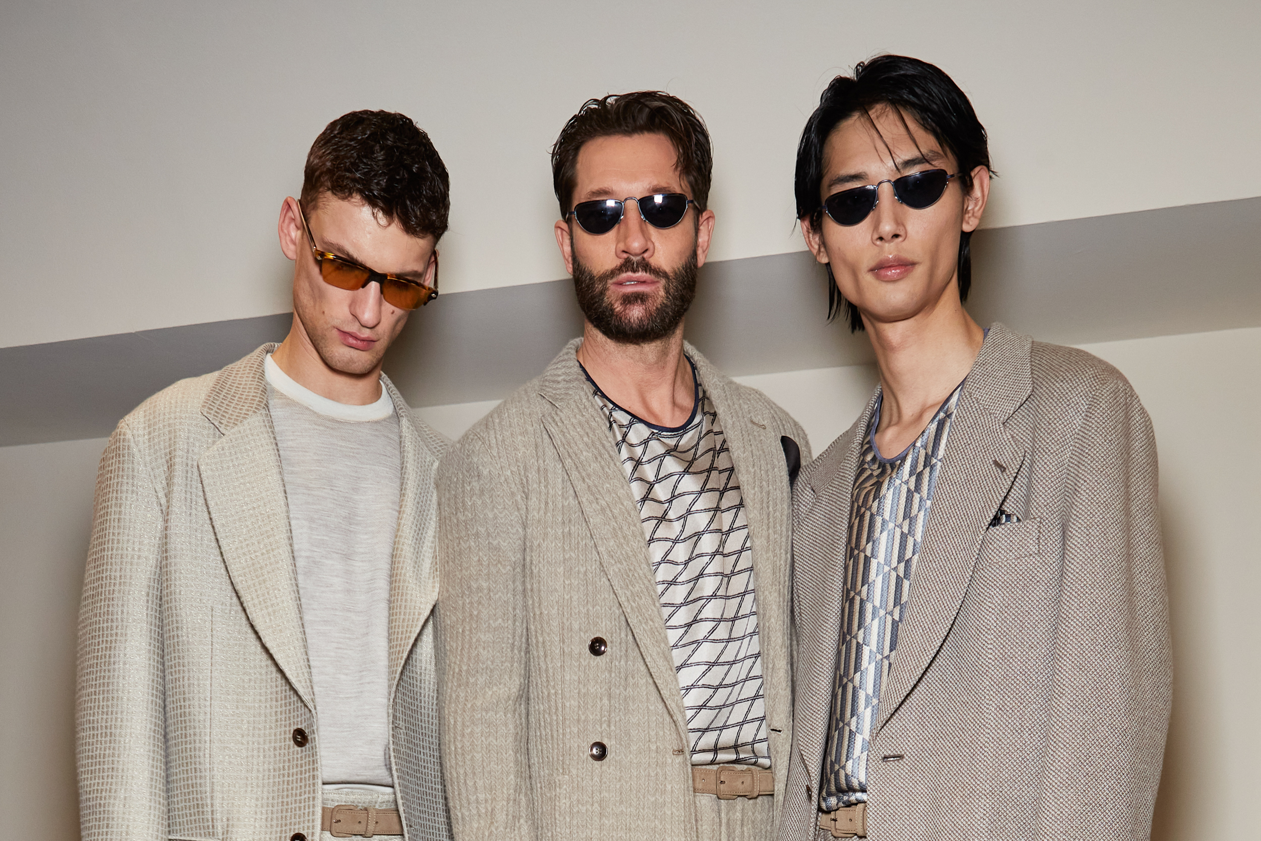 Giorgio Armani Fall 2024 Men’s Fashion Show Backstage