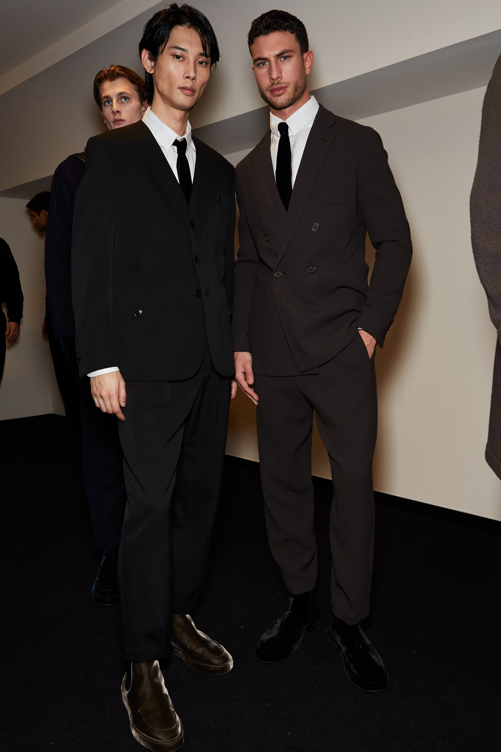 Giorgio Armani Fall 2024 Men’s Fashion Show Backstage