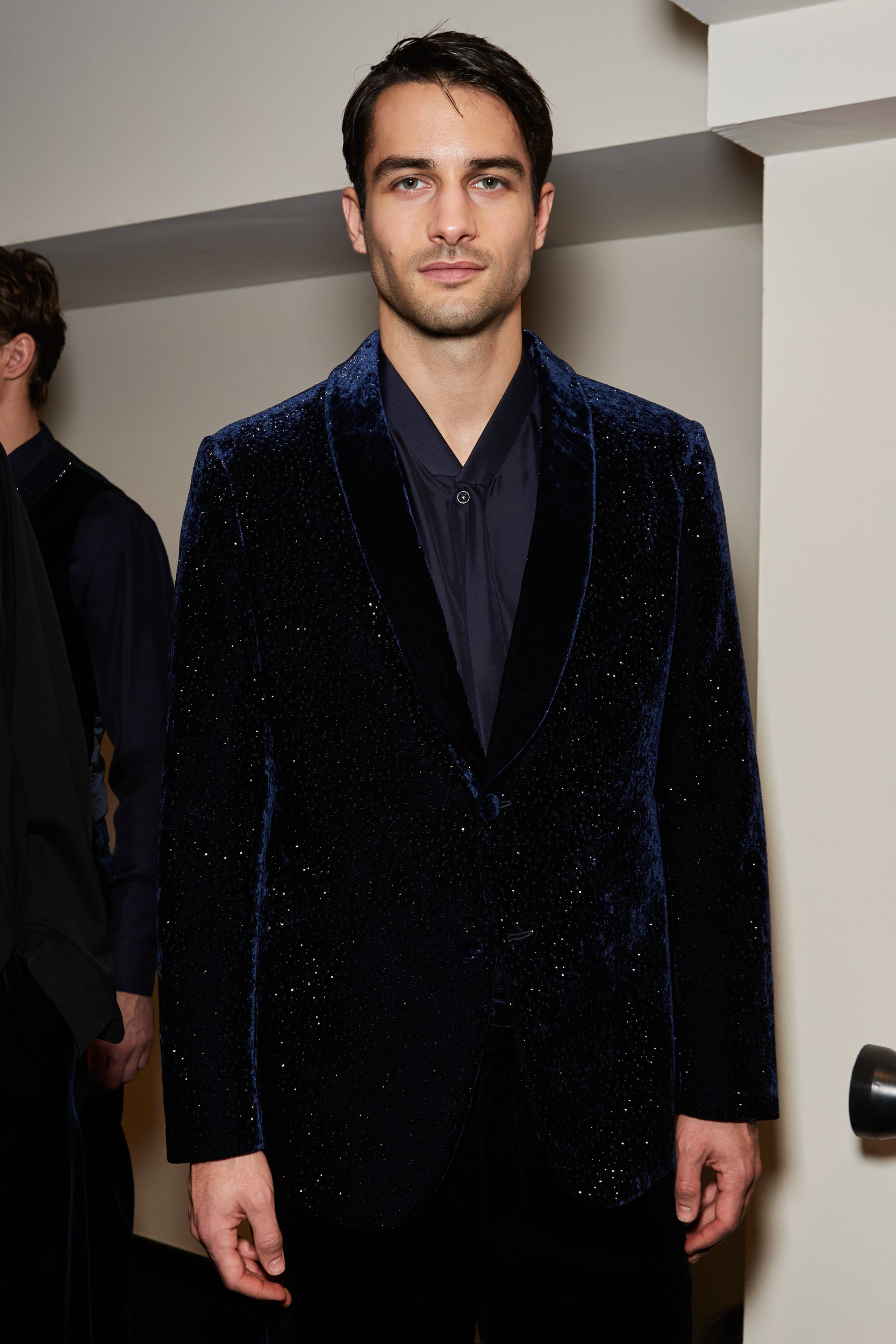 Giorgio Armani Fall 2024 Men’s Fashion Show Backstage