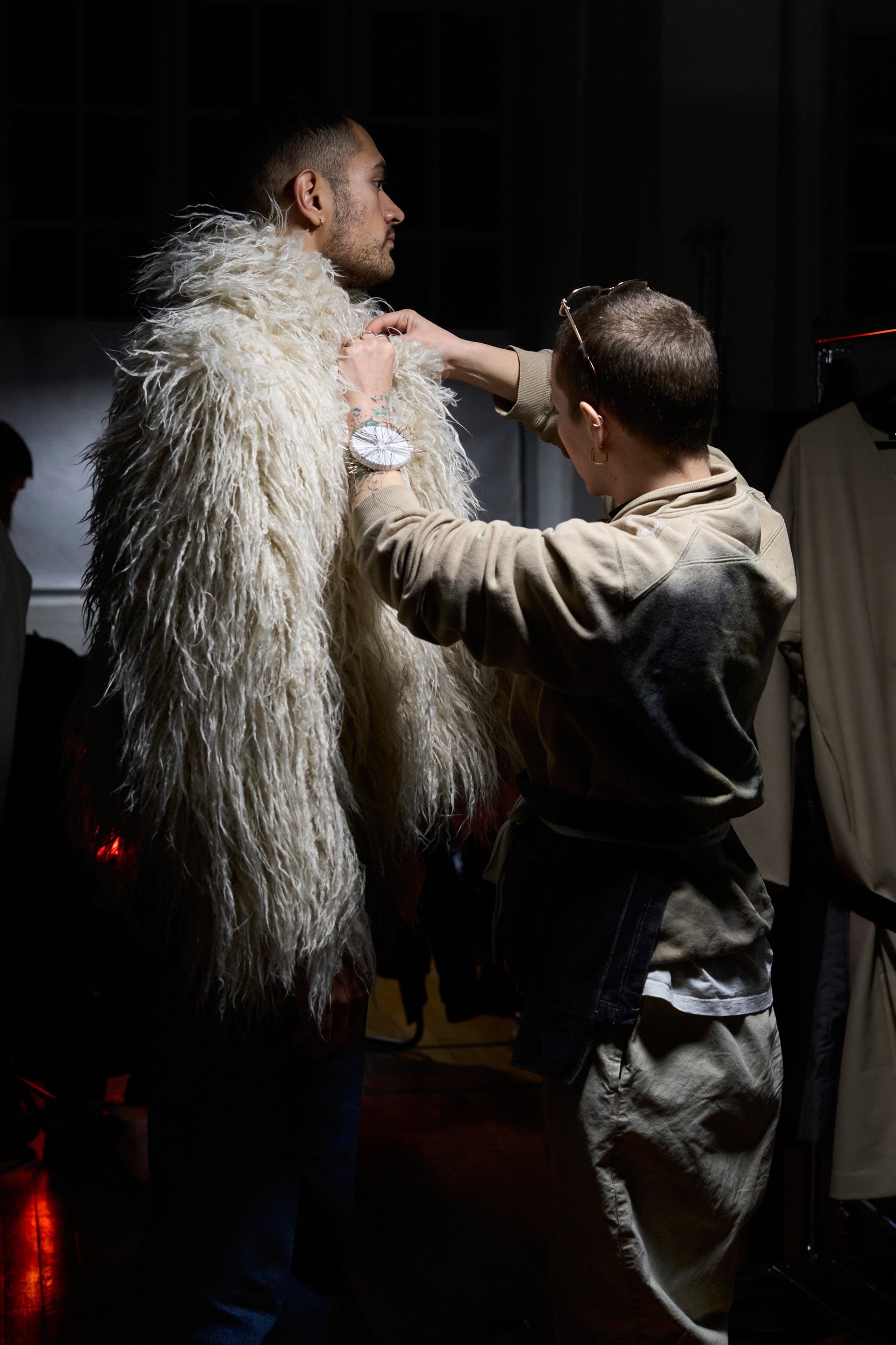 Gmbh Fall 2024 Men’s Fashion Show Backstage