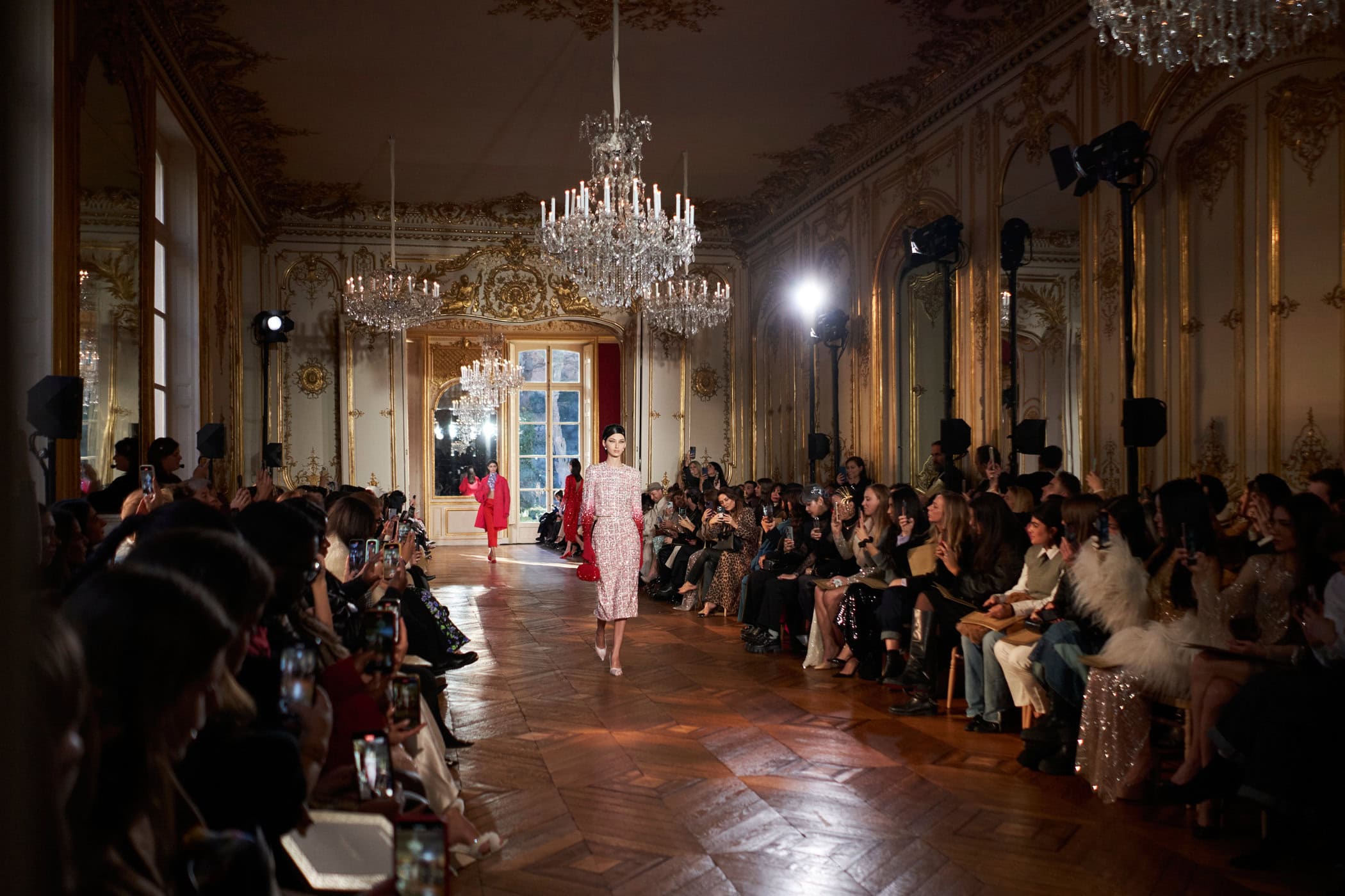 Georges Hobeika Spring 2024 Couture Fashion Show Atmosphere