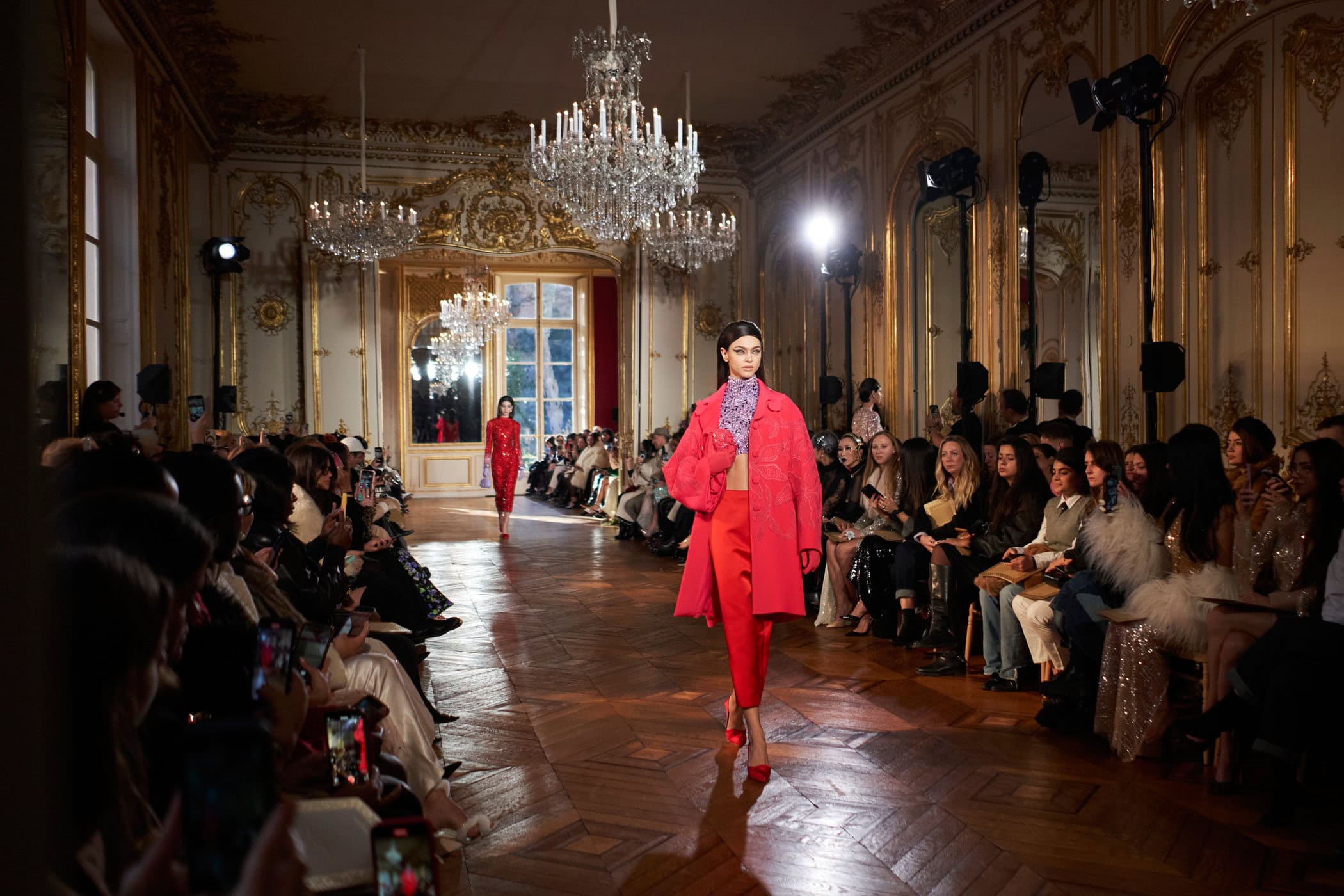 Georges Hobeika Spring 2024 Couture Fashion Show Atmosphere