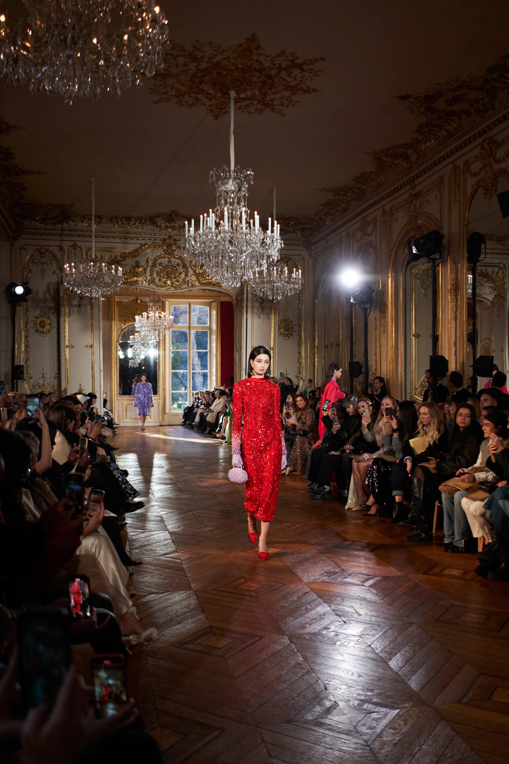 Georges Hobeika Spring 2024 Couture Fashion Show Atmosphere