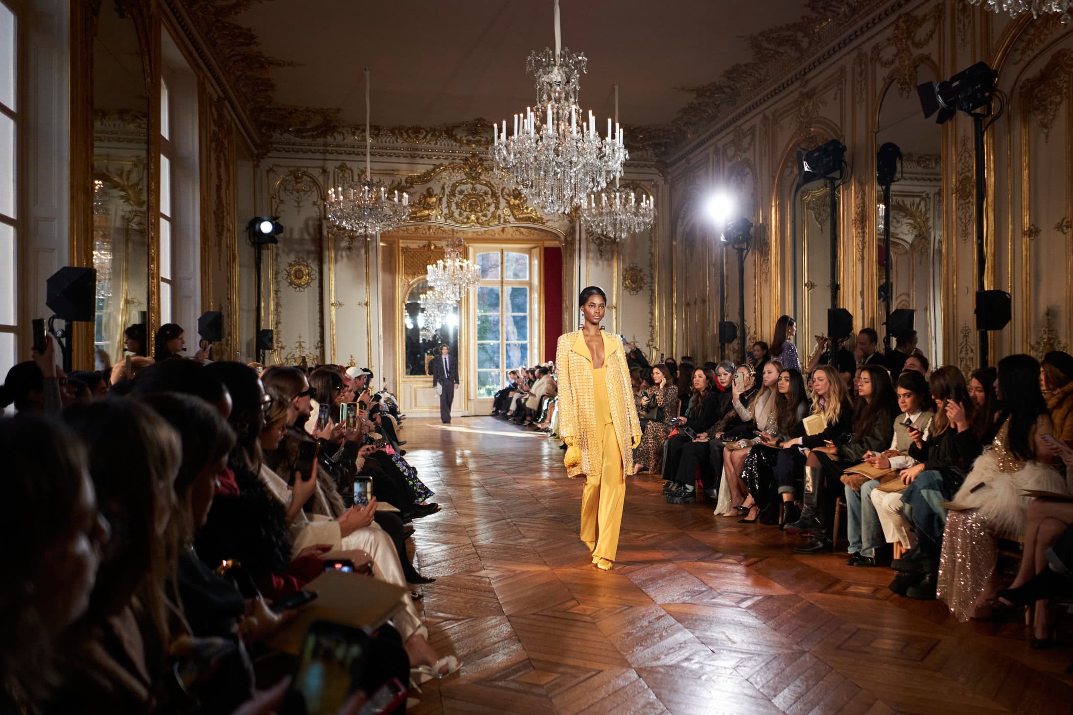 Georges Hobeika Spring 2024 Couture Fashion Show Atmosphere