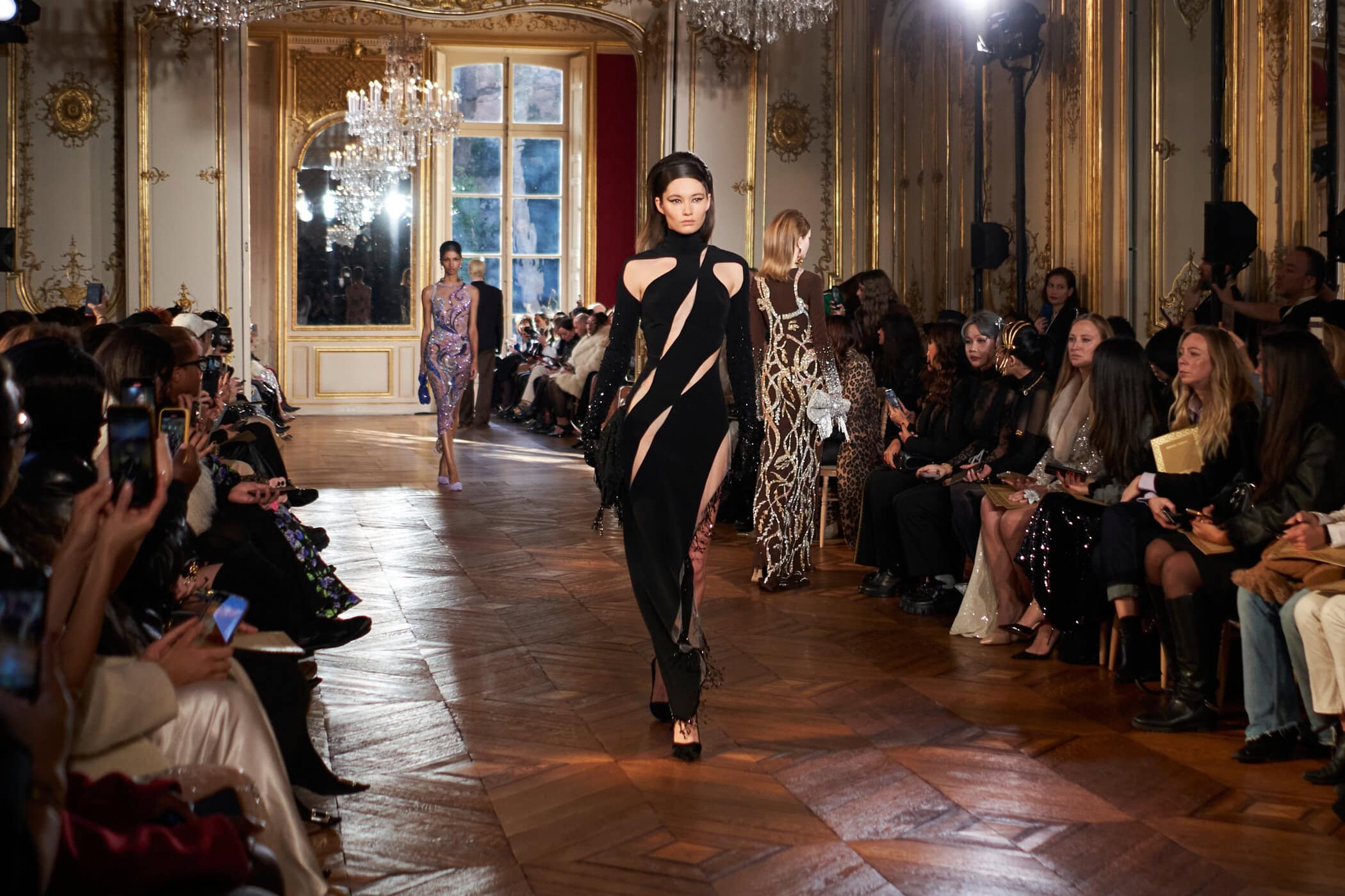 Georges Hobeika Spring 2024 Couture Fashion Show Atmosphere