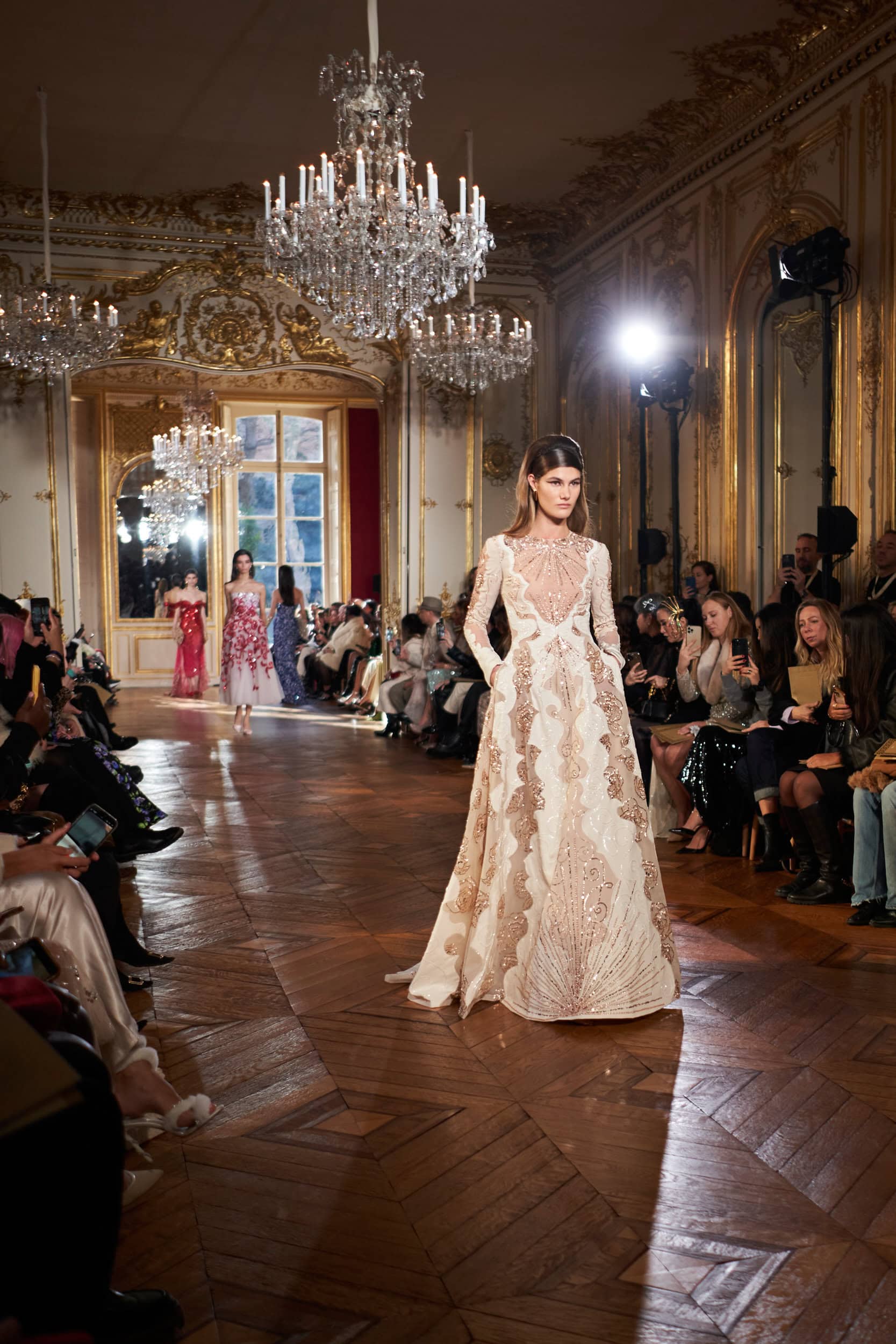 Georges Hobeika Spring 2024 Couture Fashion Show Atmosphere