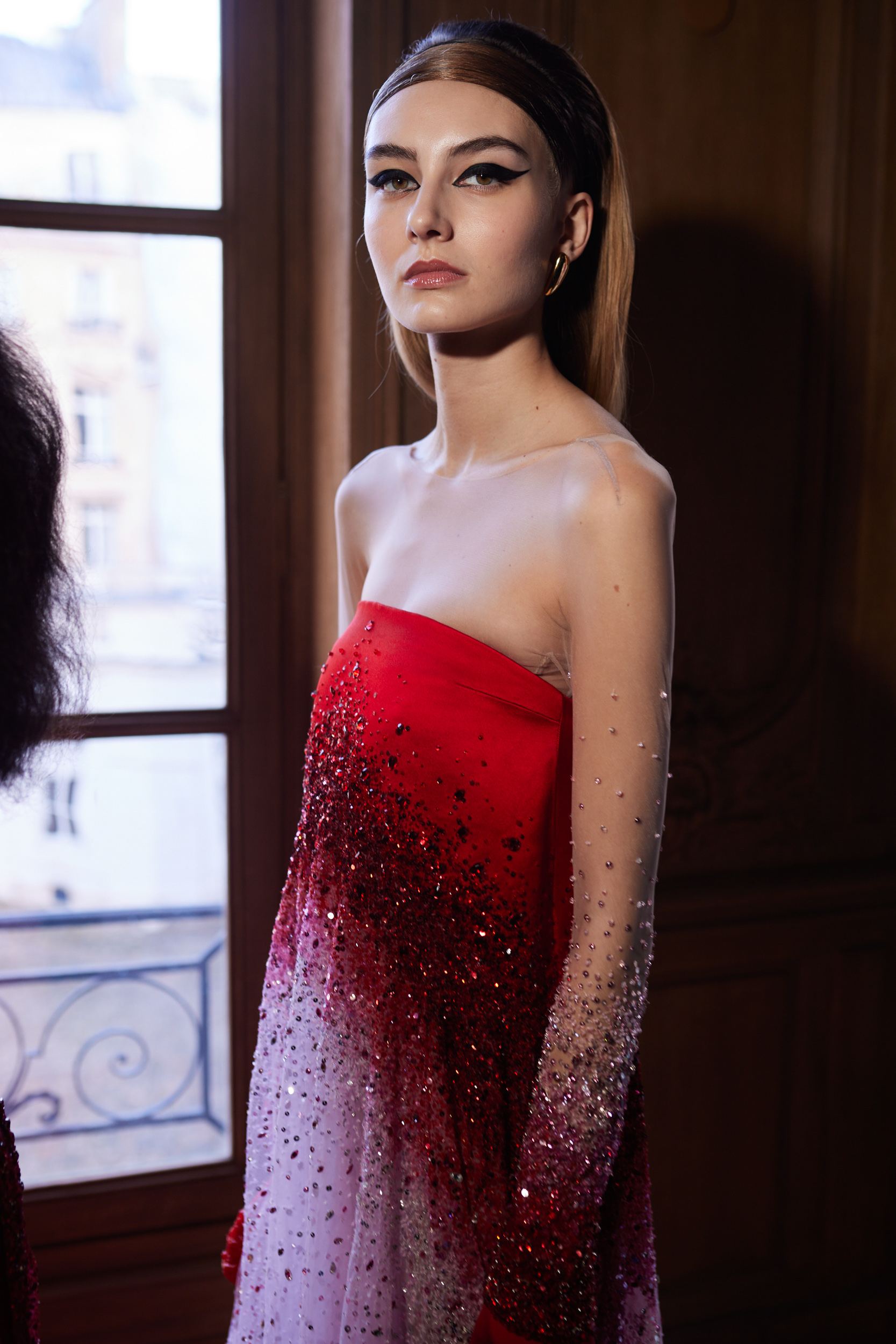 Georges Hobeika Spring 2024 Couture Fashion Show Backstage