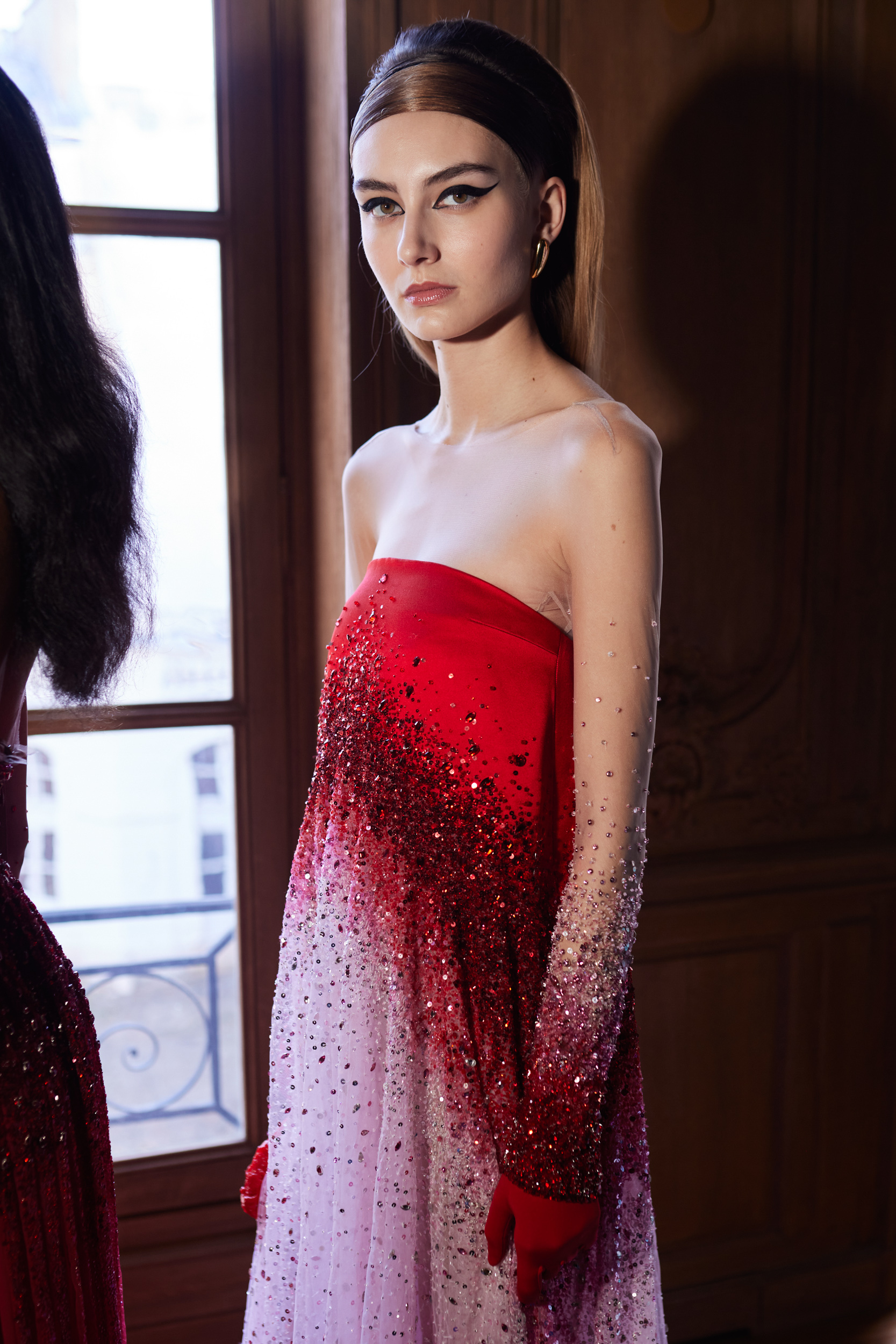 Georges Hobeika Spring 2024 Couture Fashion Show Backstage