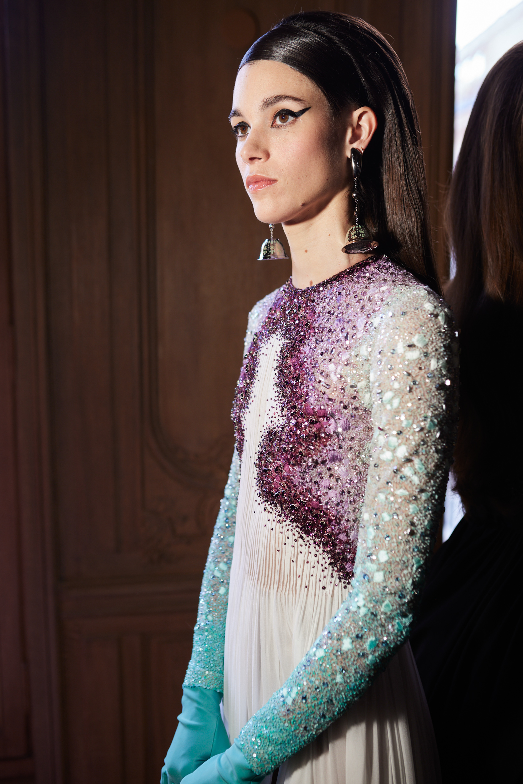 Georges Hobeika Spring 2024 Couture Fashion Show Backstage