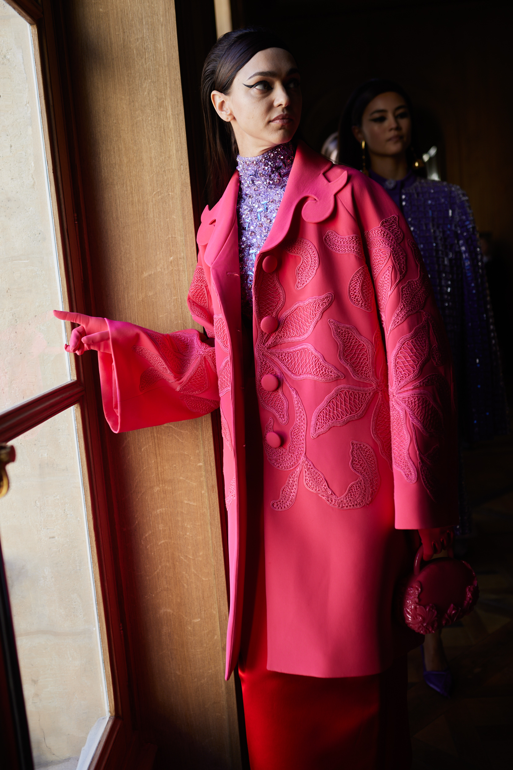 Georges Hobeika Spring 2024 Couture Fashion Show Backstage