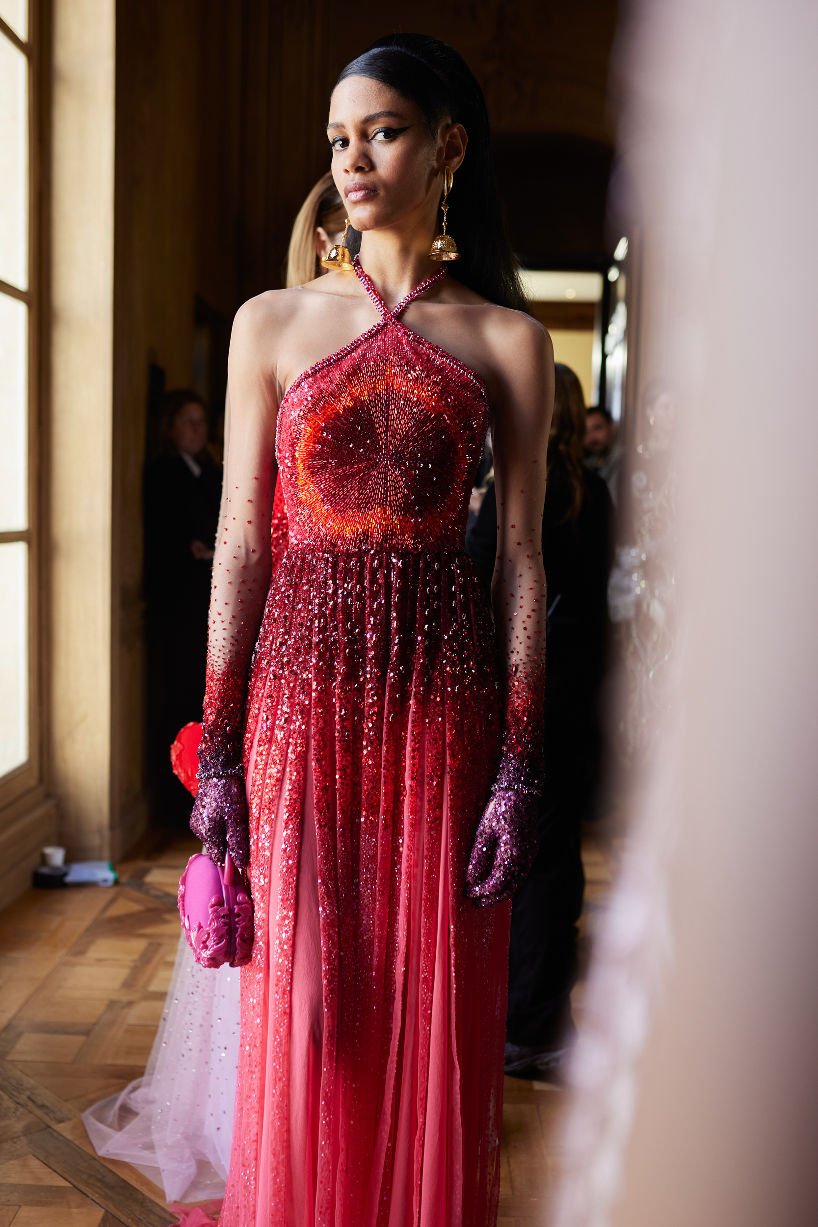 Georges Hobeika Spring 2024 Couture Fashion Show Backstage