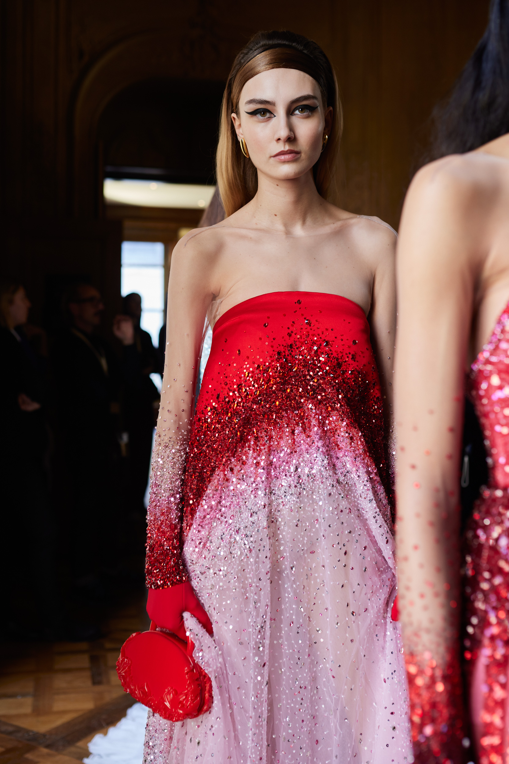 Georges Hobeika Spring 2024 Couture Fashion Show Backstage