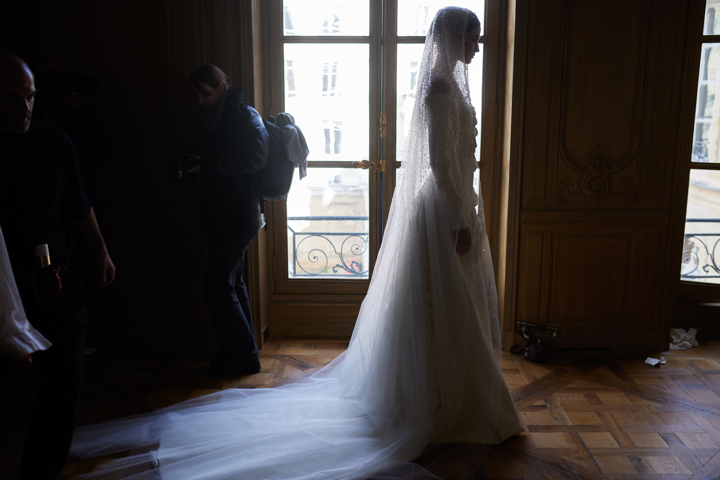 Georges Hobeika Spring 2024 Couture Fashion Show Backstage