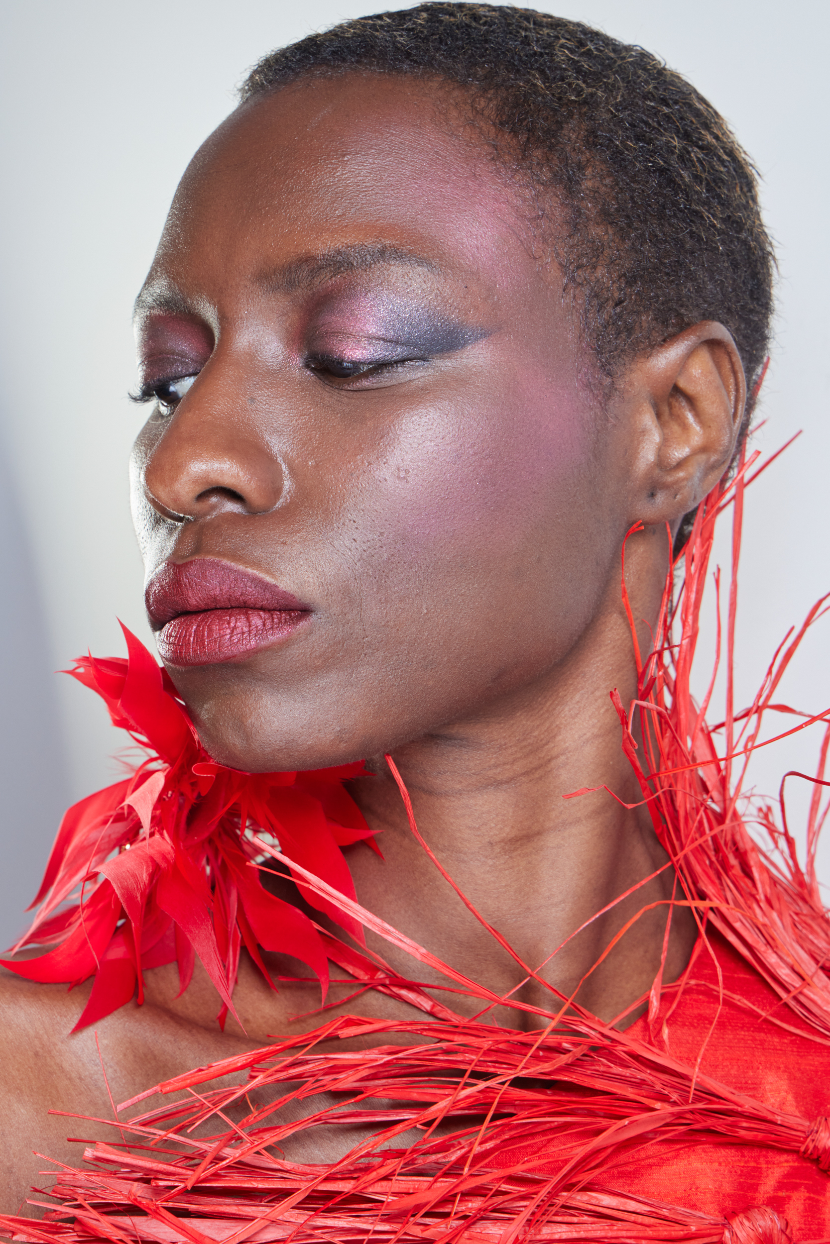 Imane Ayissi Spring 2024 Couture Fashion Show Backstage