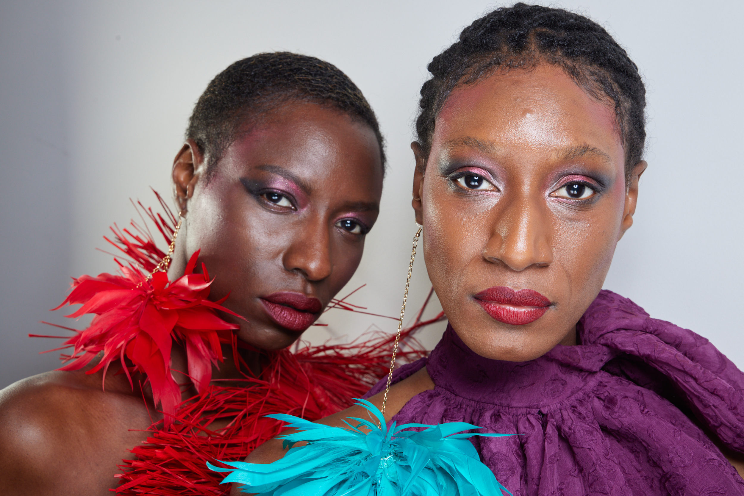 Imane Ayissi Spring 2024 Couture Fashion Show Backstage